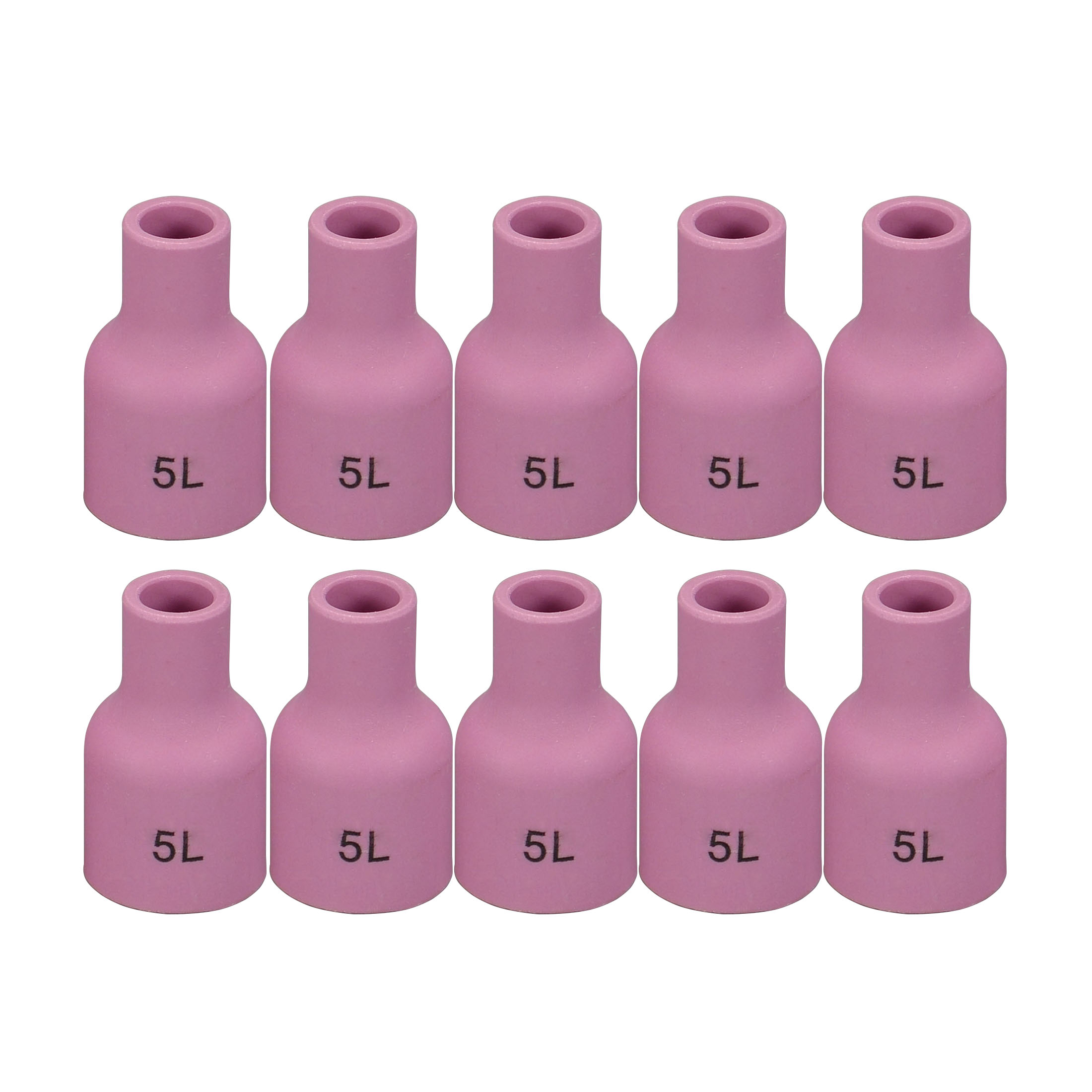 TIG Gas Lens Alumina Nozzle Ceramic Cup 53N59L (#5L 5/16") Fit PTA DB SR WP 9 17 18 20 25 26 TIG Welding Torch 10pk