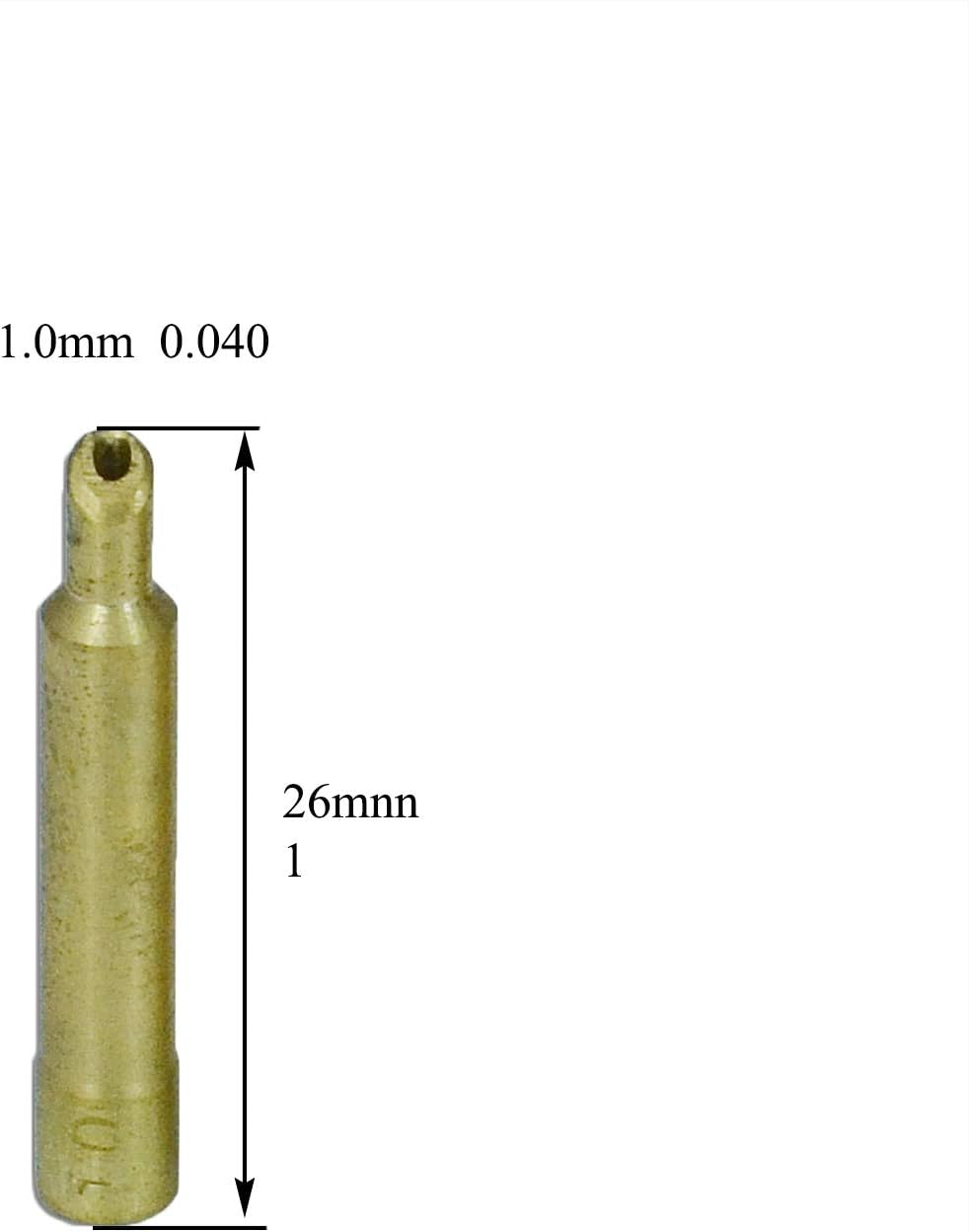 Wedge Collet Orifice (0.040" & Ø1.0mm) (1/16" & Ø1.6mm) (3/32" & Ø2.4mm) (1/8" & Ø3.2mm) Kit Fit TIG 9 20 25 TIG Welding Torch 4pcs
