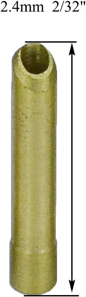 Wedge Collet Orifice (0.040" & Ø1.0mm) (1/16" & Ø1.6mm) (3/32" & Ø2.4mm) (1/8" & Ø3.2mm) Kit Fit TIG 9 20 25 TIG Welding Torch 4pcs