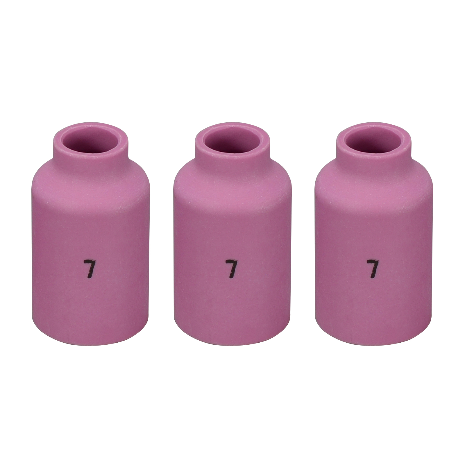 HK-Bluesweld TIG Gas Lens alumina nozzle ceramic cups 54N15 (#7 7/16") for WP 17 18 26 TIG Welding Torch 10pk