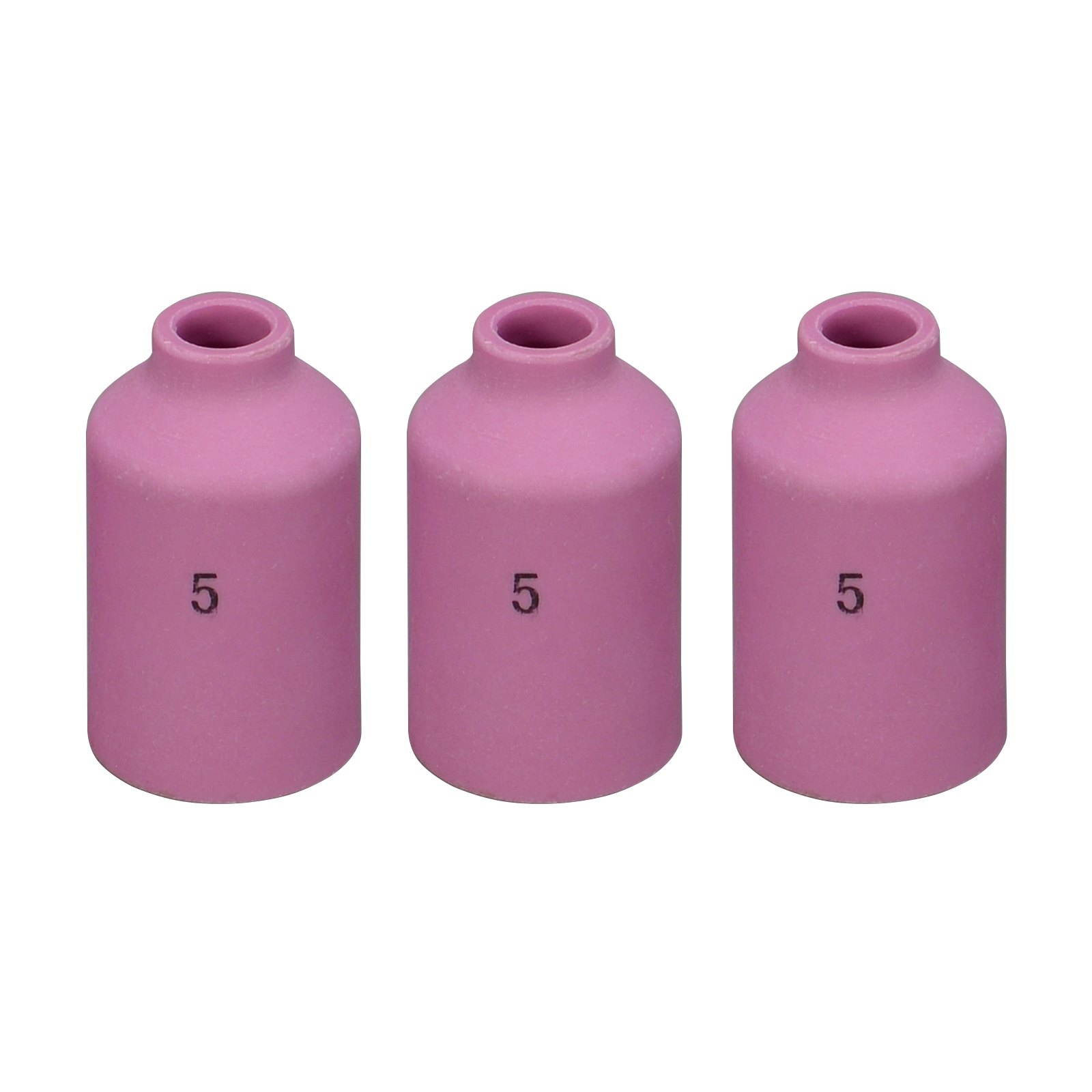 TIG Gas Lens Alumina Nozzle Ceramic Cup 54N17 (#5, 5/16") for WP 17 18 26 TIG Welding Torch 10pk