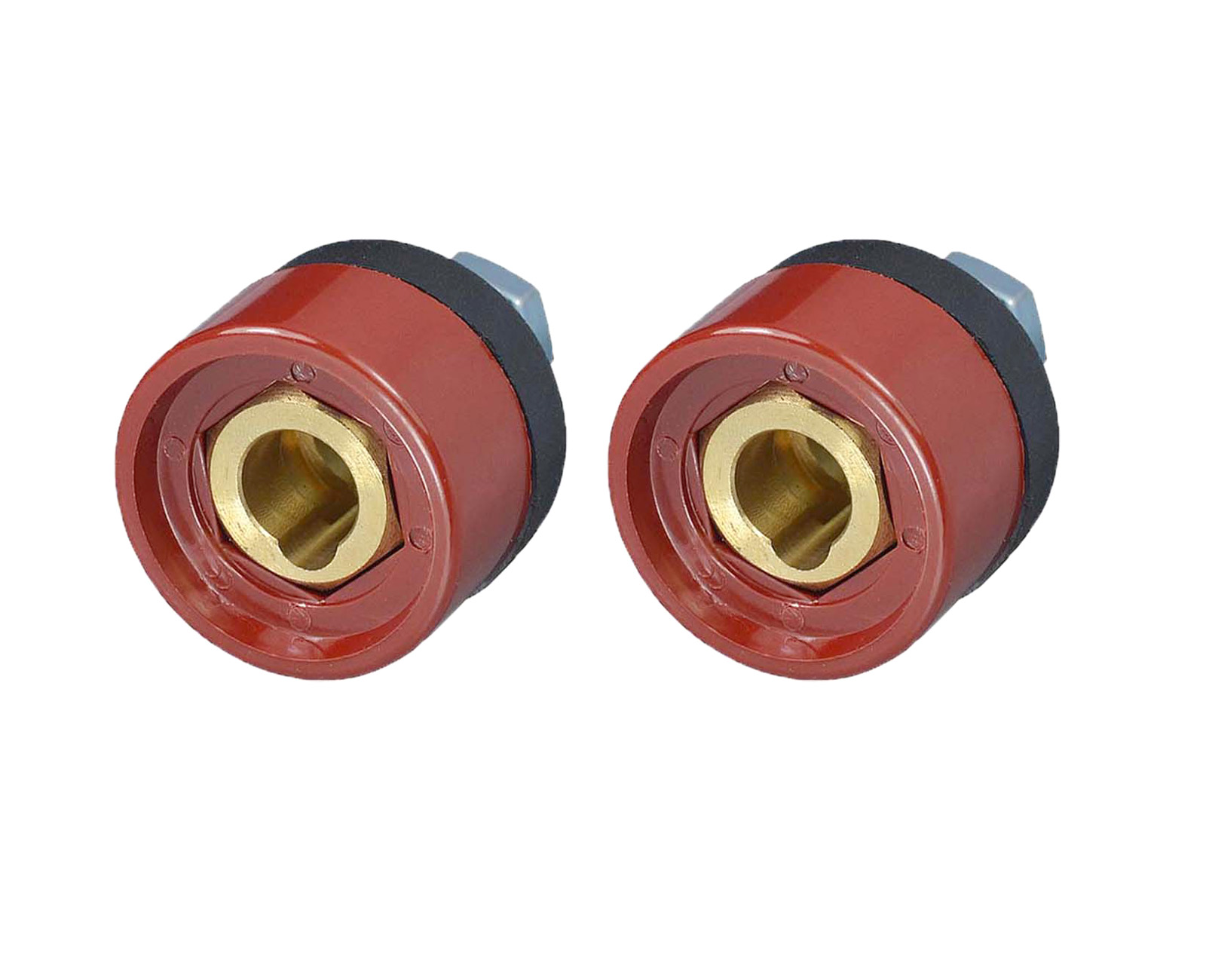 TIG Welding Cable Panel Connector Socket Dinse Dinze Quick Fitting 315Amp DKZ35-50 2pk