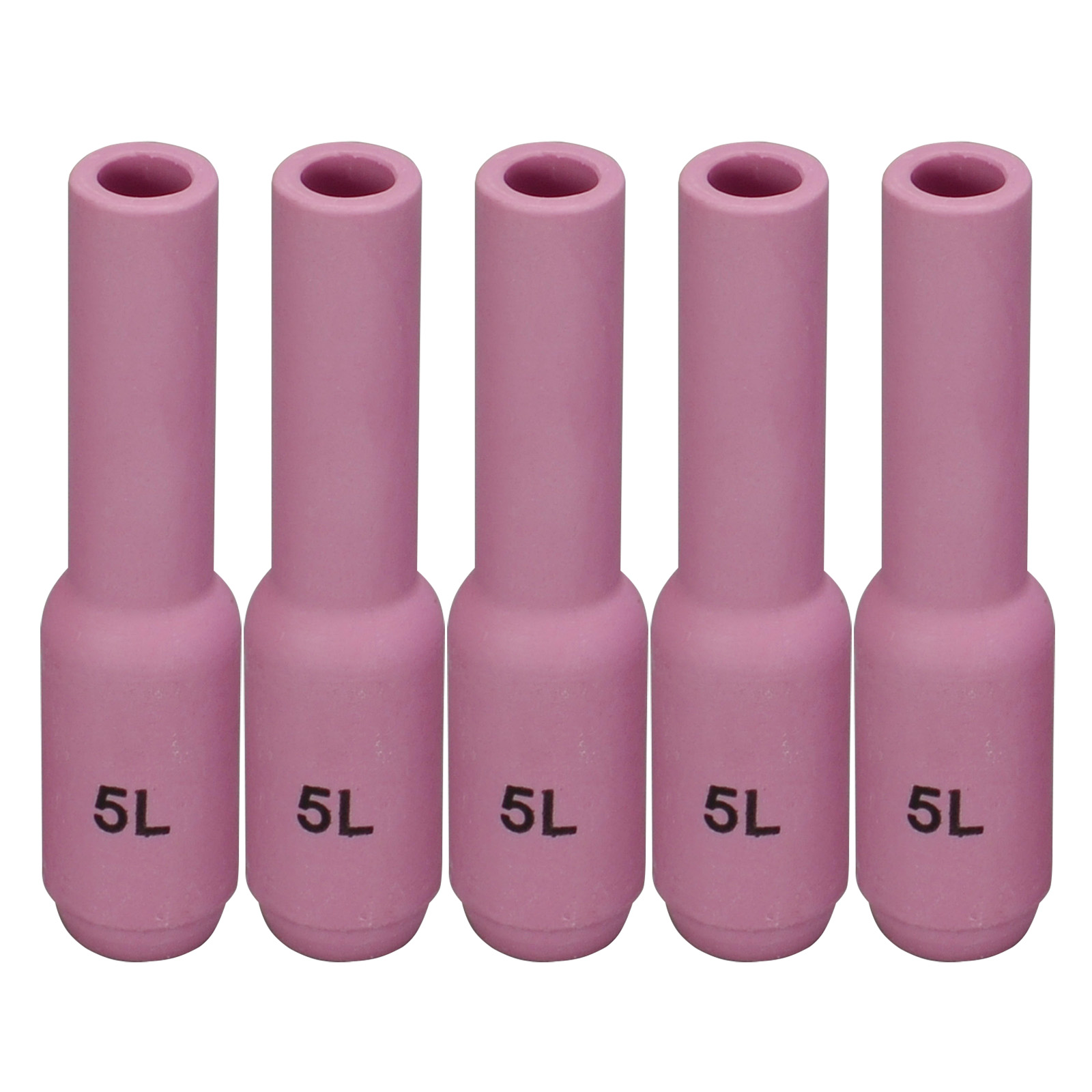 TIG Alumina Nozzles Ceramic Shield Cup 10N49L (#5L 5/16") Fit DB PTA SR WP 17 18 26 TIG Welding Torch 5pk