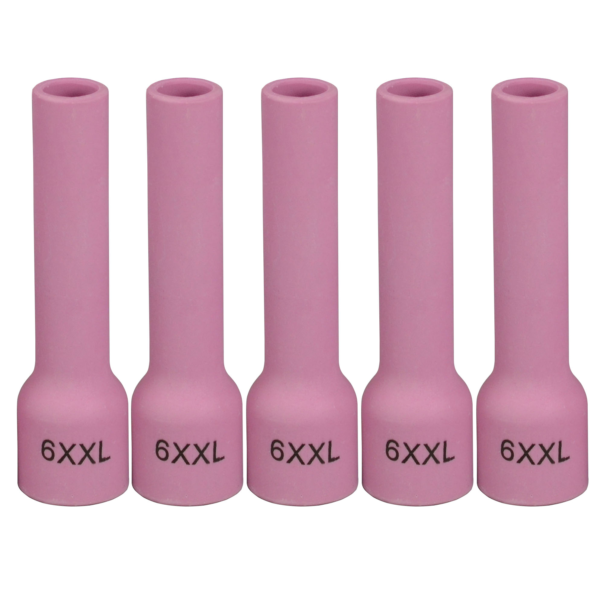TIG Gas Lens Alumina Nozzle Ceramic Cup Fit PTA DB SR WP 9 17 18 20 25 26 TIG Welding Torch (53N60XXL (#6XXL 3/8") 5pk)