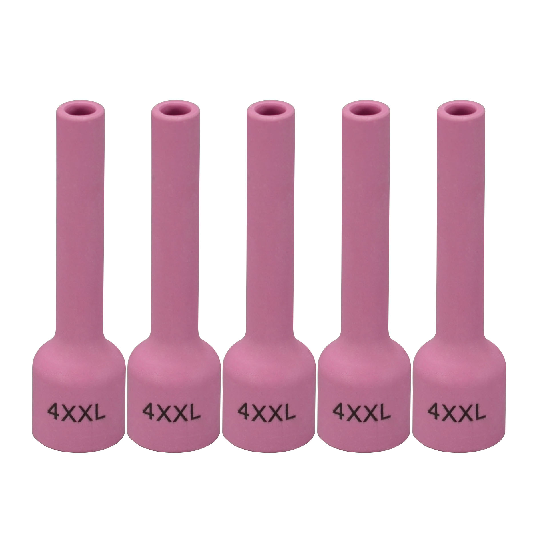 TIG Gas Lens Alumina Nozzle Ceramic Cup 53N58XXL (#4XXL 1/4") Fit PTA DB SR WP 9 17 18 20 25 26 TIG Welding Torch 5pk