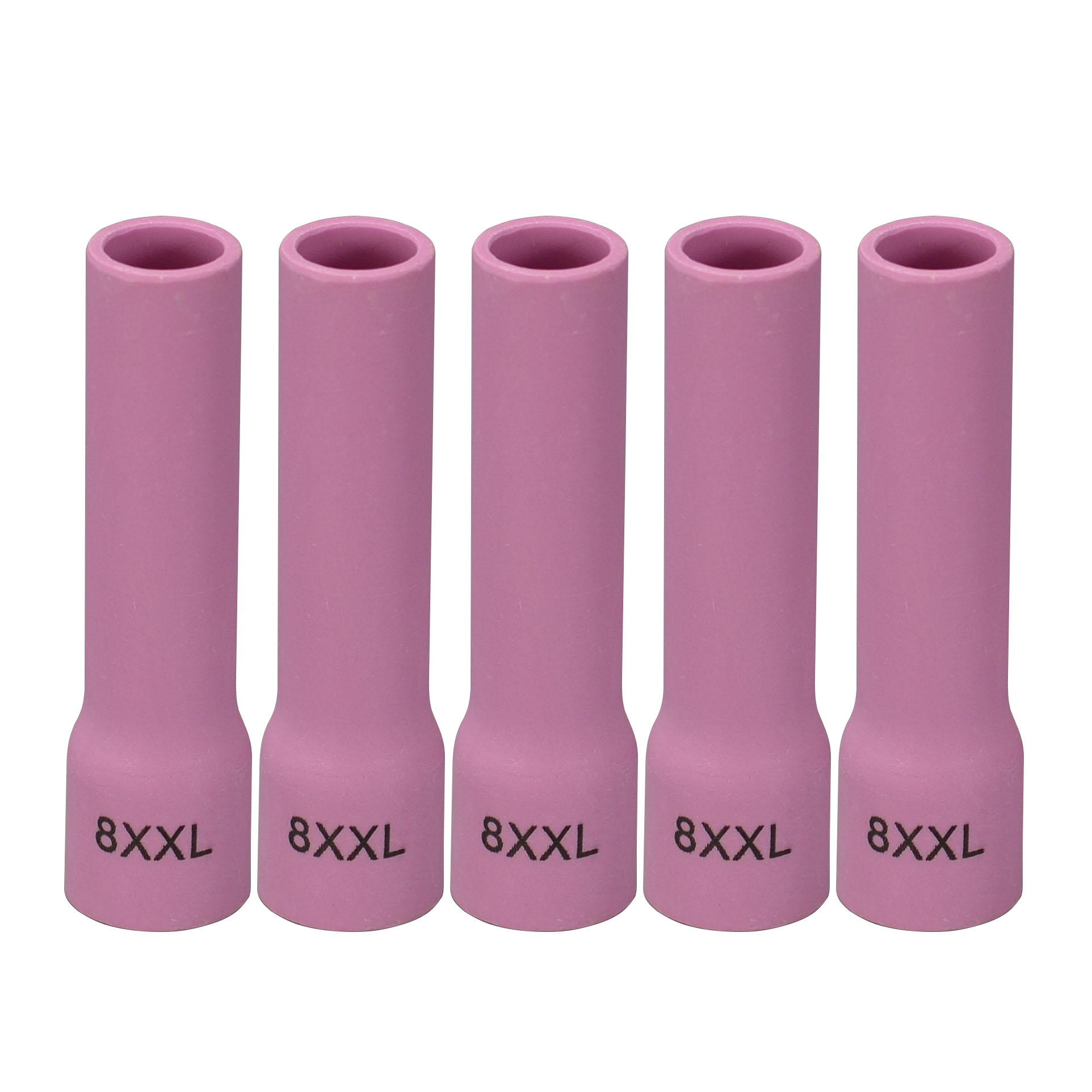TIG Gas Lens Alumina Nozzle Ceramic Cup 53N61SXXL #8XXL D12.5 x 76mm Fit PTA DB SR WP 9 17 18 20 25 26 TIG Welding Torch 5pk