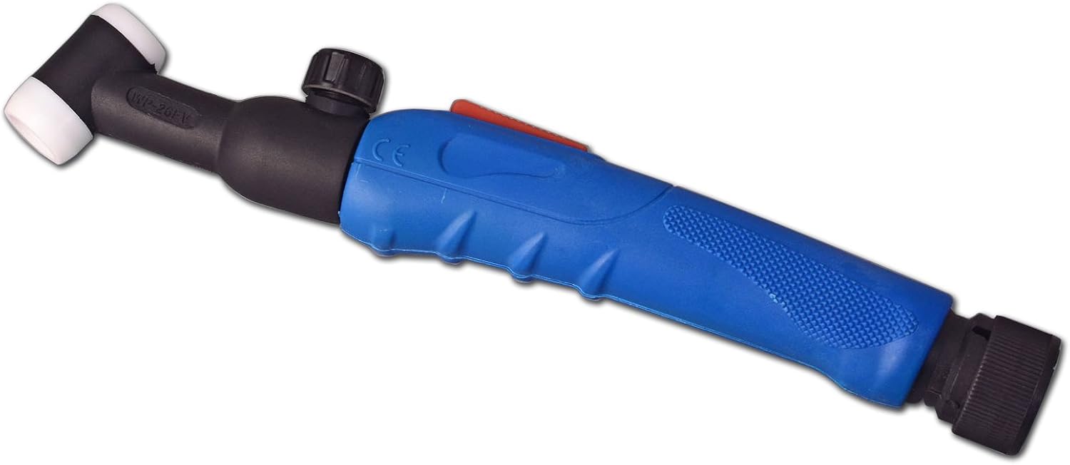  WP-20FV SR-20FV TIG Welding Torch Head Body Flexible Head with Gas Valve Water Cooled 200Amp Euro Style