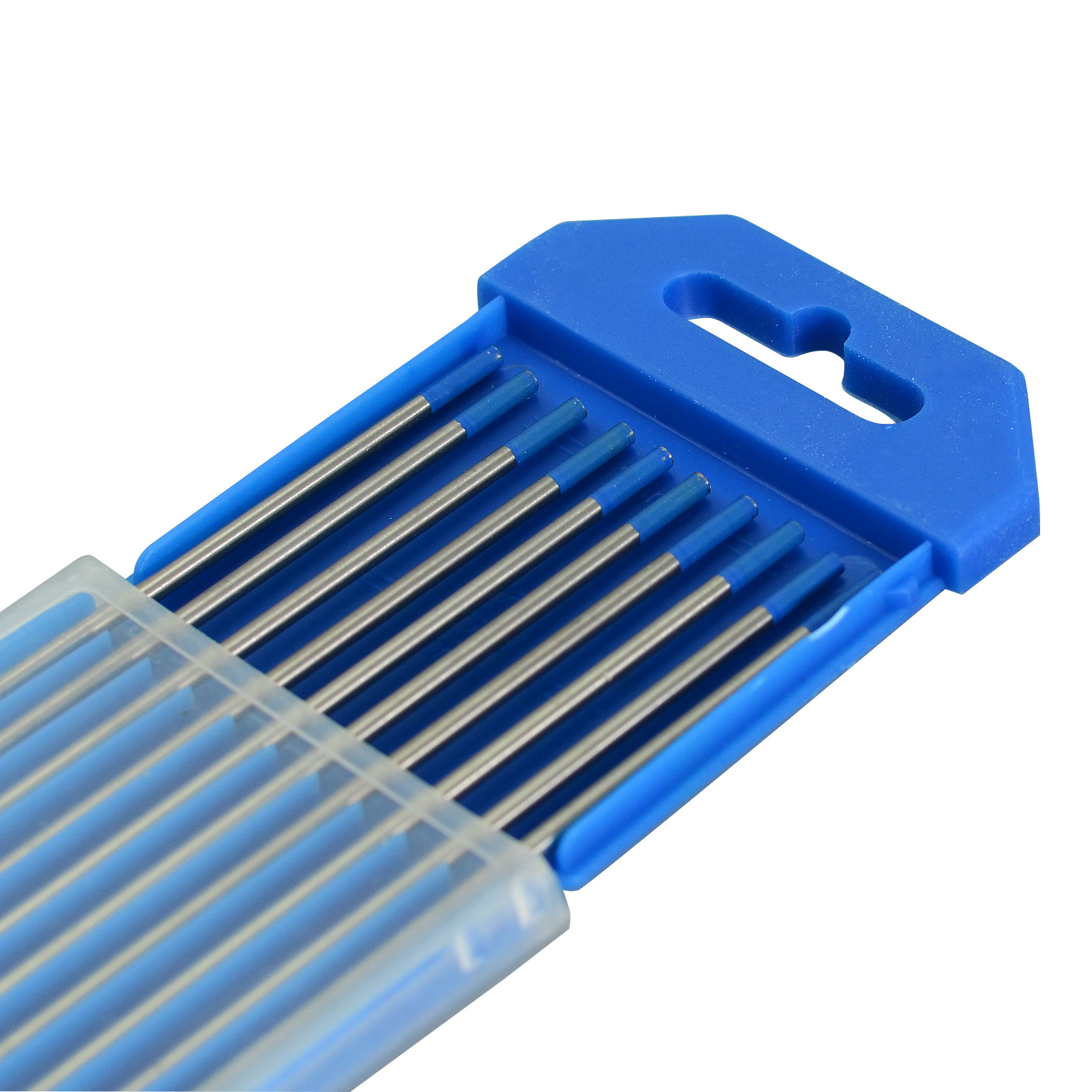 TIG Welding Tungsten Electrode 2% Lanthanated WL20 Sky Blue Tips 3/32" x 7" & 2.4 x 1.75mm Pack of 10