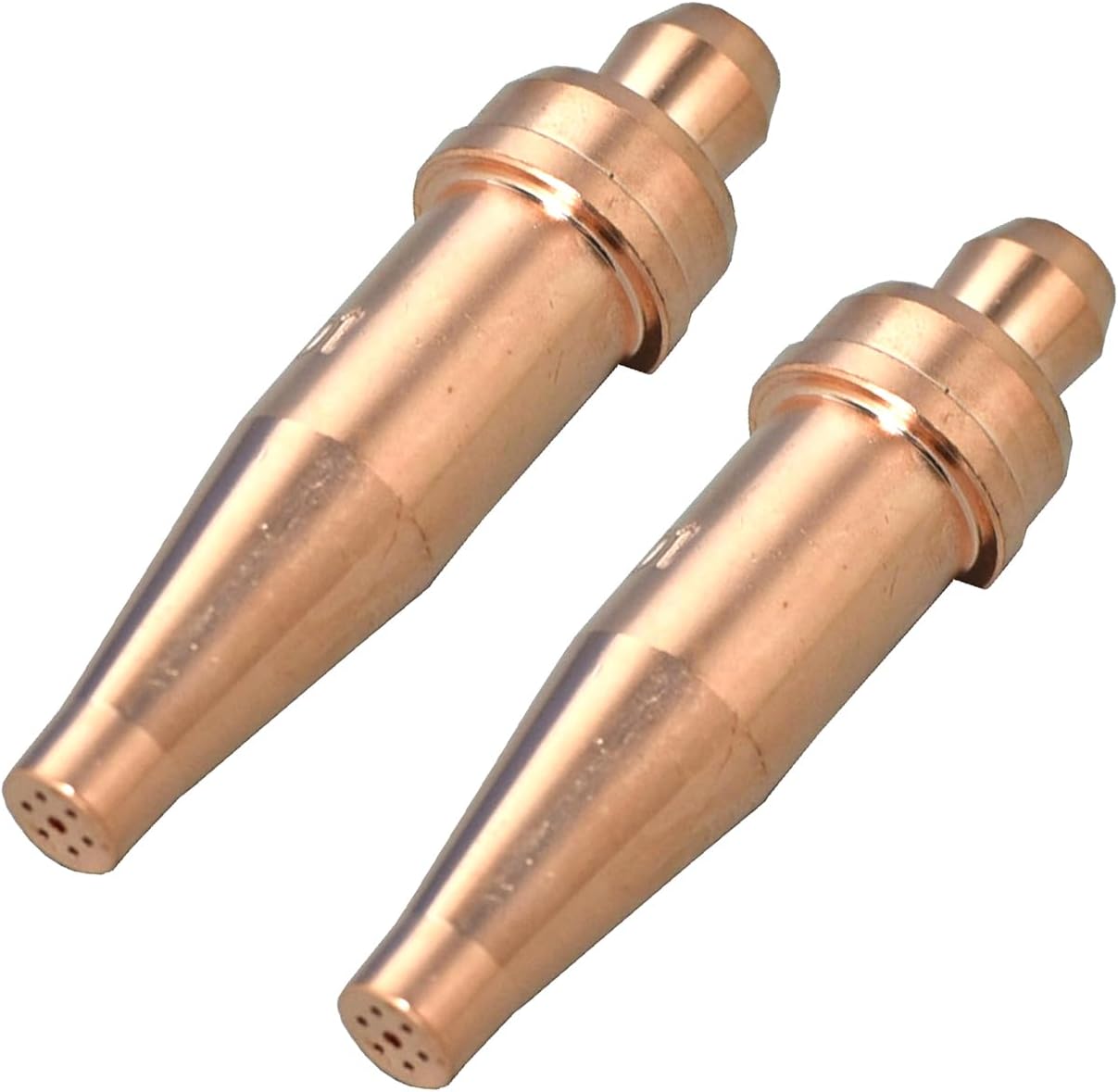 Acetylene Cutting Tips 3-101 Size 3 & 3-3-101 for Victor-Style Oxygen Oxyfuel Cutter Torch Made of Copper PK2
