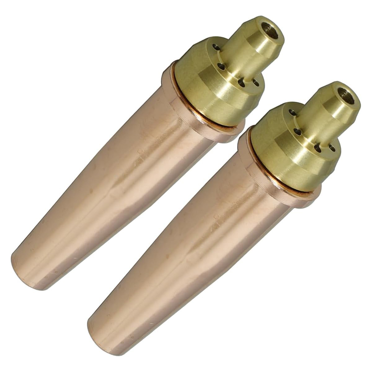 Propane Natural Gas Cutting Tip GPN Size 4 and GPN-4 for Victor-Style Oxygen Oxyfuel Cutter Torch Made of Copper PK2
