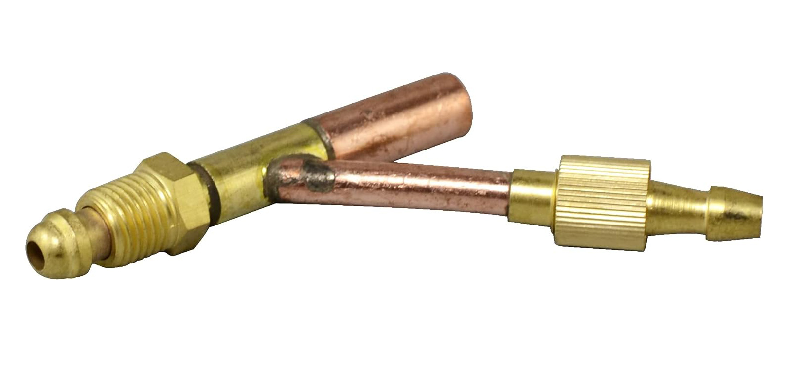 Cables and Gas (Water) Separate Cable Connector Fitting for TIG Welding Torch (3/8" -24UNF WP17) 