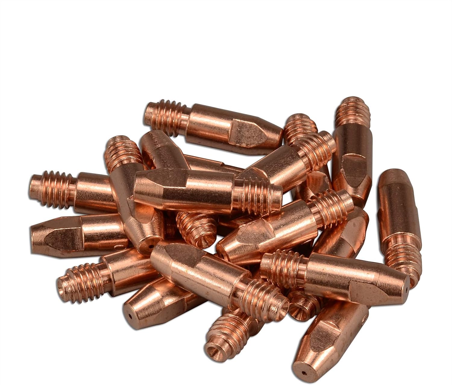 MIG MAG Contact Tips M8 .052" 140.0533 Copper Consumables Fit 36KD MB36 Co² Welding Torch Pack of 20