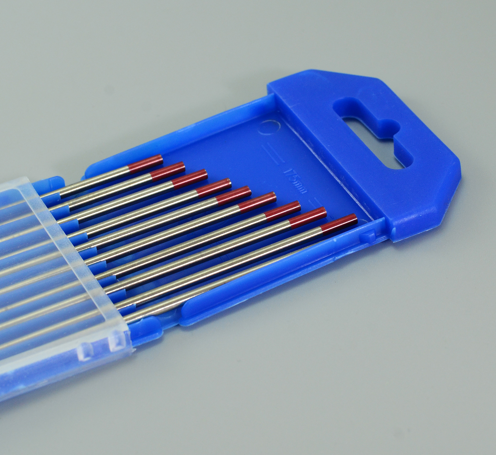 TIG Welding Tungsten Electrode 2 Percent Thoriated WT20 Red 3/32"x6" & 2.4mm x 150mm Pack of 10