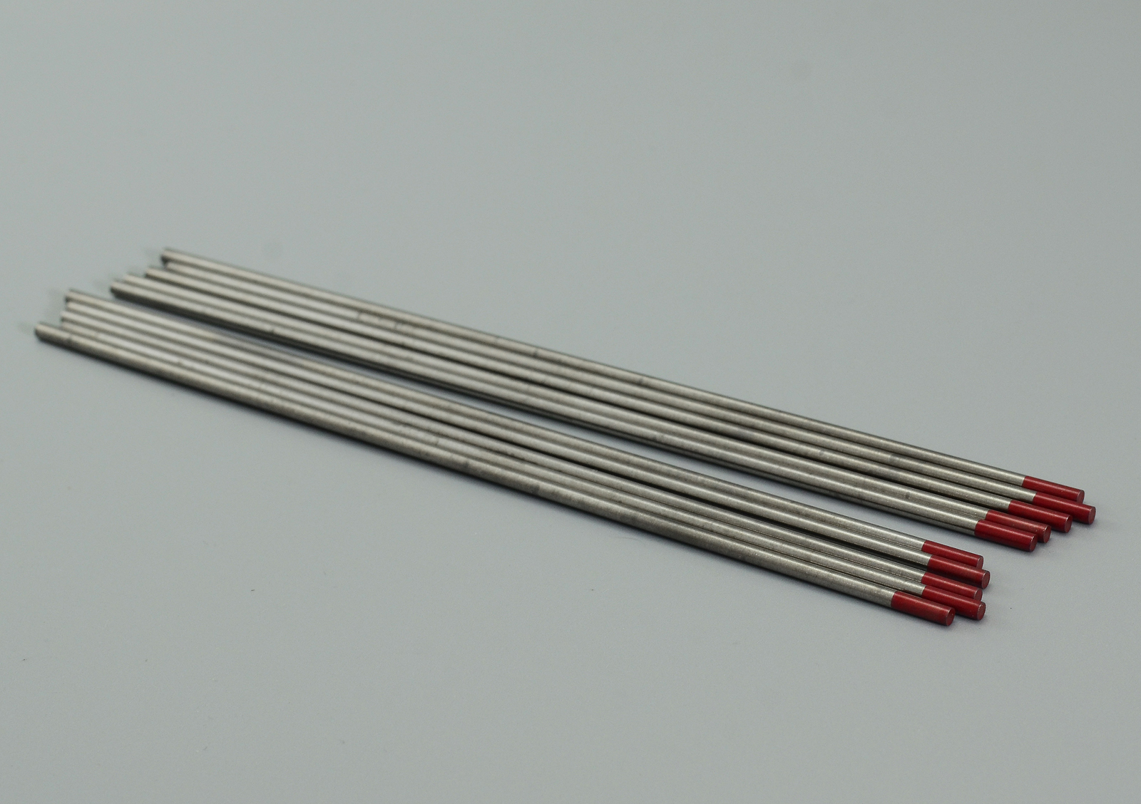 TIG Welding Tungsten Electrode 2 Percent Thoriated WT20 Red 3/32"x6" & 2.4mm x 150mm Pack of 10