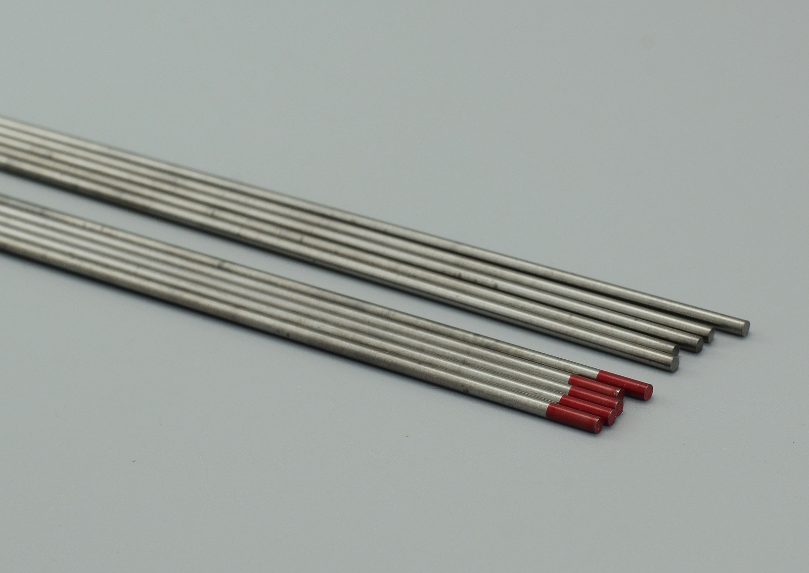 TIG Welding Tungsten Electrode 2 Percent Thoriated WT20 Red 3/32"x6" & 2.4mm x 150mm Pack of 10