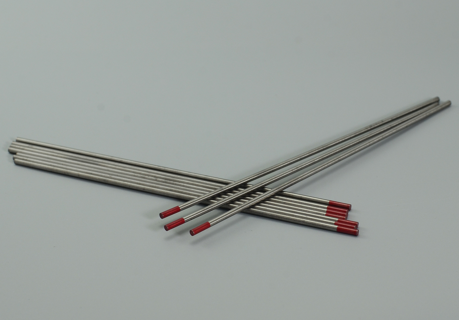 TIG Welding Tungsten Electrode 2% Thoriated WT20 Red Tips 3/32" x 7" & 2.4mm x 175mm Pack of 10