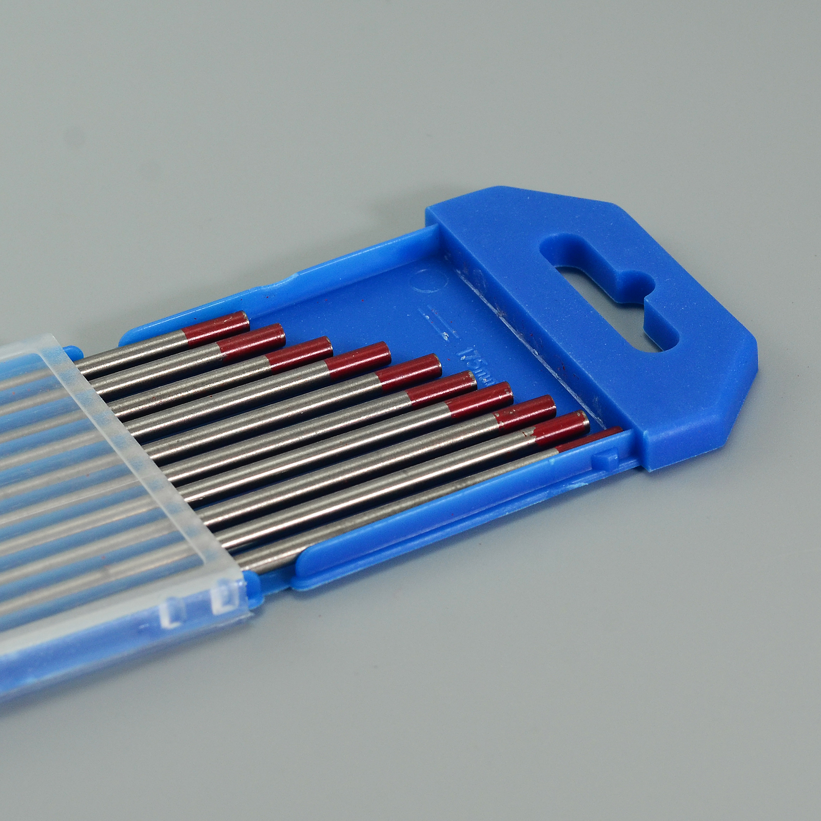 2 Percent Thoriated WT20 Red TIG Welding Tungsten Electrode 1/8"x6" & 3.2X150mm Pack of 10