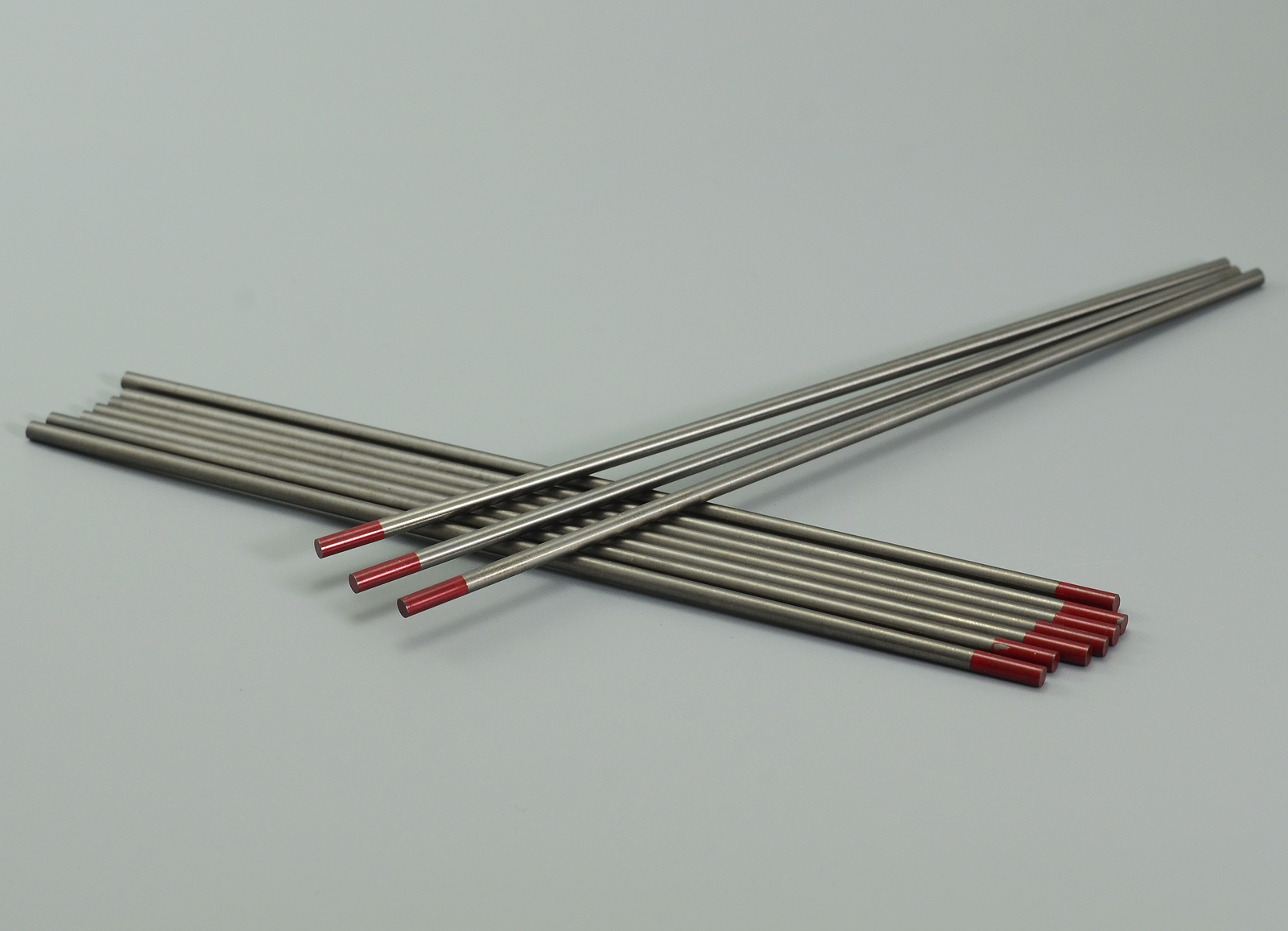 2 Percent Thoriated WT20 Red TIG Welding Tungsten Electrode 1/8"x6" & 3.2X150mm Pack of 10