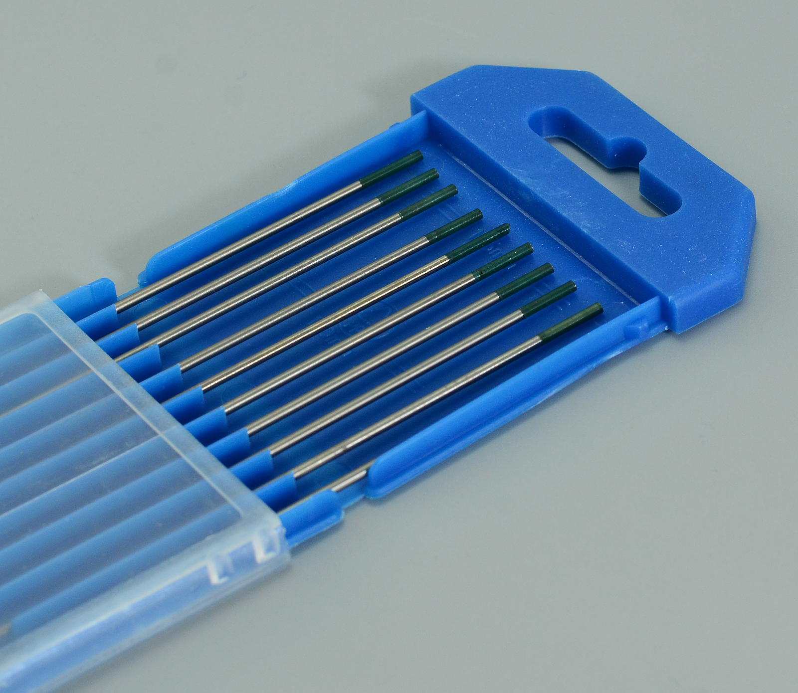 TIG Welding Pure Tungsten Electrode Green Tip WP Pack of 10 (1.6X175mm)