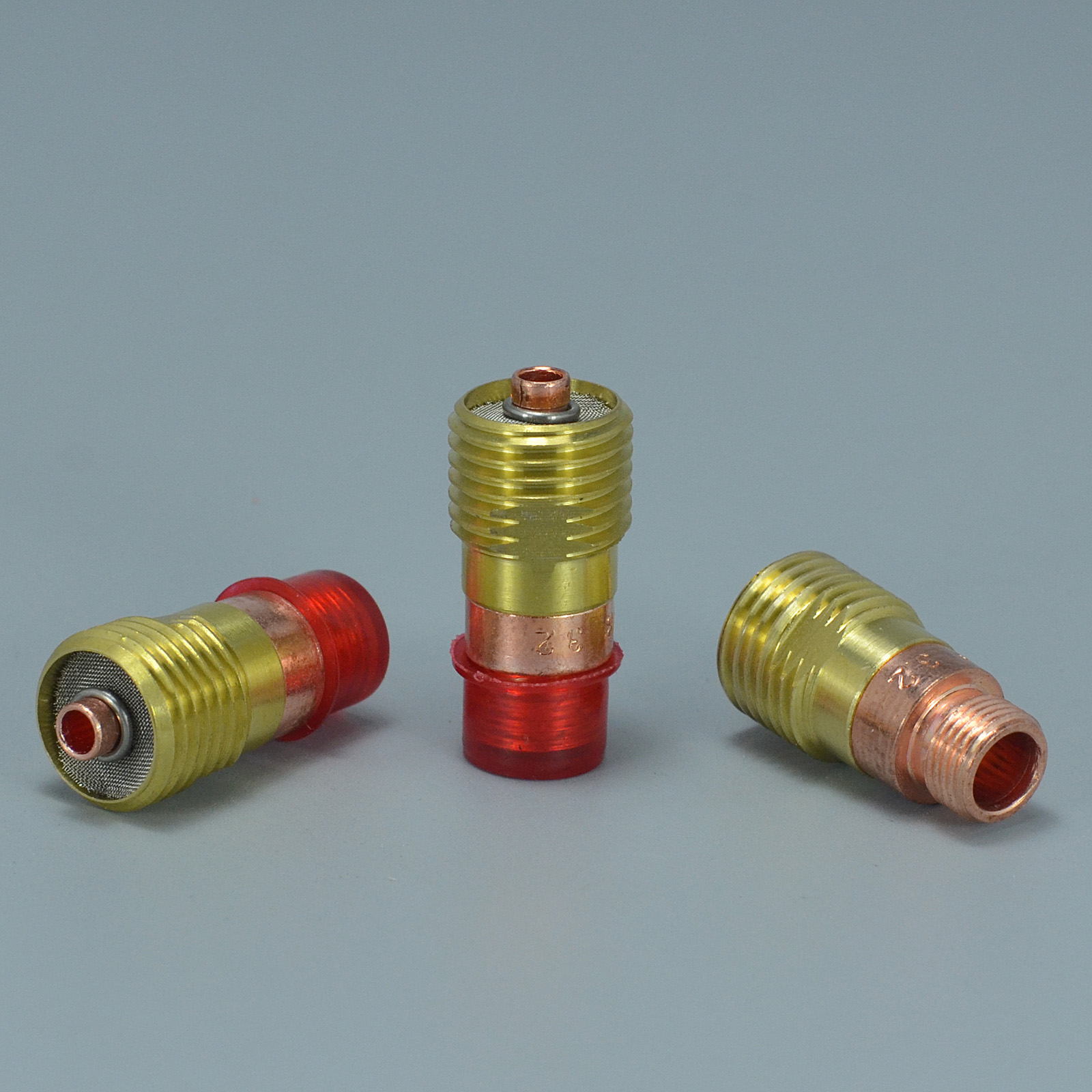 TIG Stubby Gas Lens 17GL18 (1/8" & 3.2mm) Orifice Fit SR WP 17 18 26 TIG Welding Torch 3pk