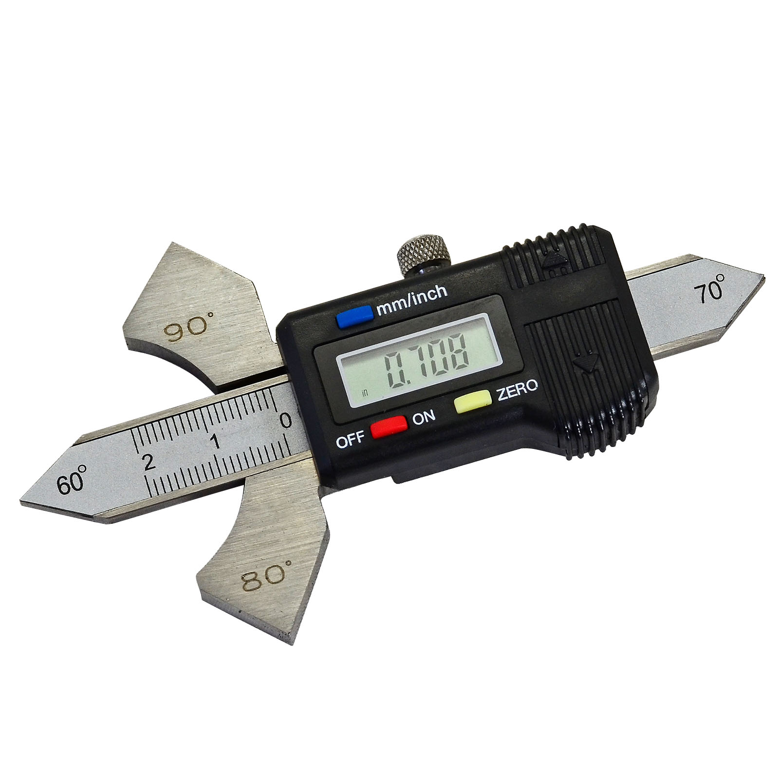 HK-Bluesweld Digital Readout Welding Gauge Weld Test Ulnar & Both Metric & Inch
