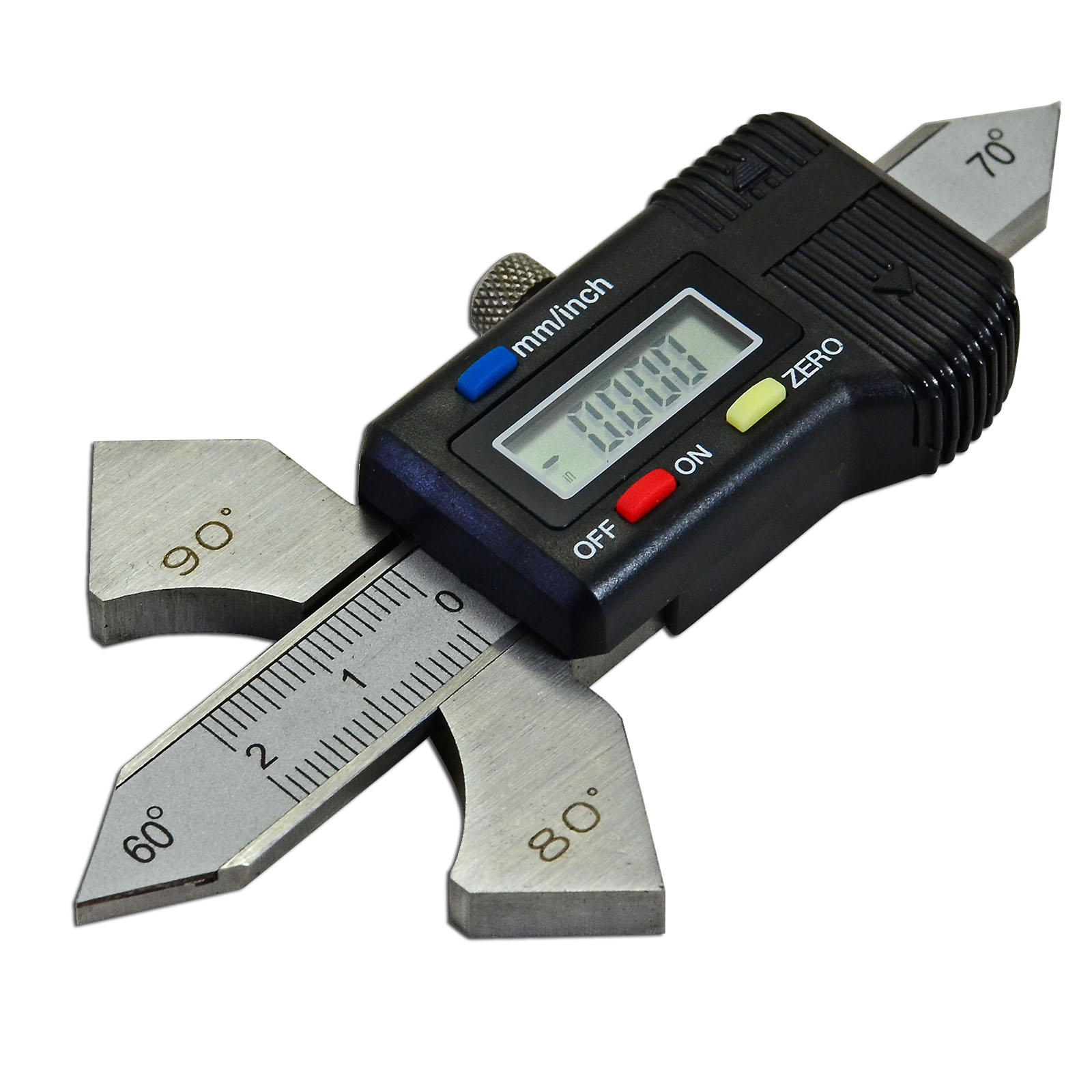 HK-Bluesweld Digital Readout Welding Gauge Weld Test Ulnar & Both Metric & Inch
