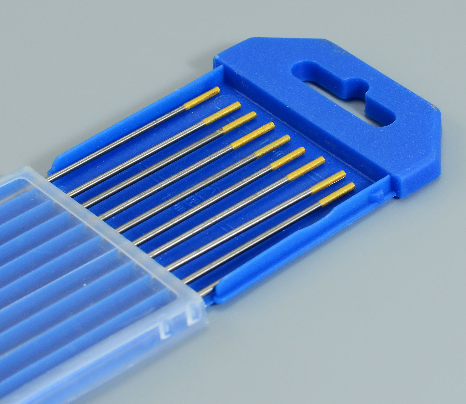 1.5 Percent Lanthanated WL15 Gold TIG Welding Tungsten Electrode 1.6x175mm 10PK)