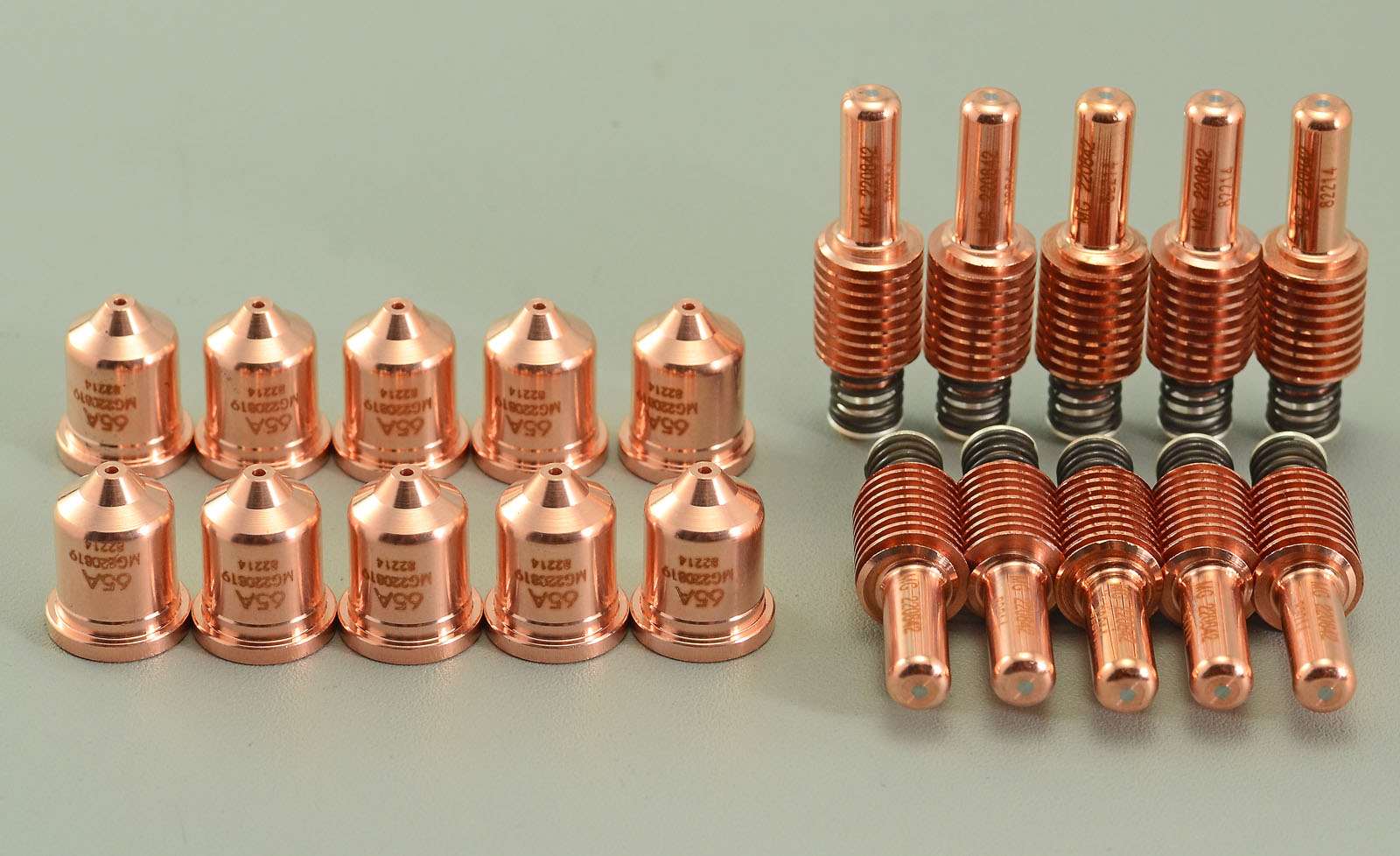 220842 Electrode 220819 Nozzle 65Amp for Powermax 65 & 85 20pk