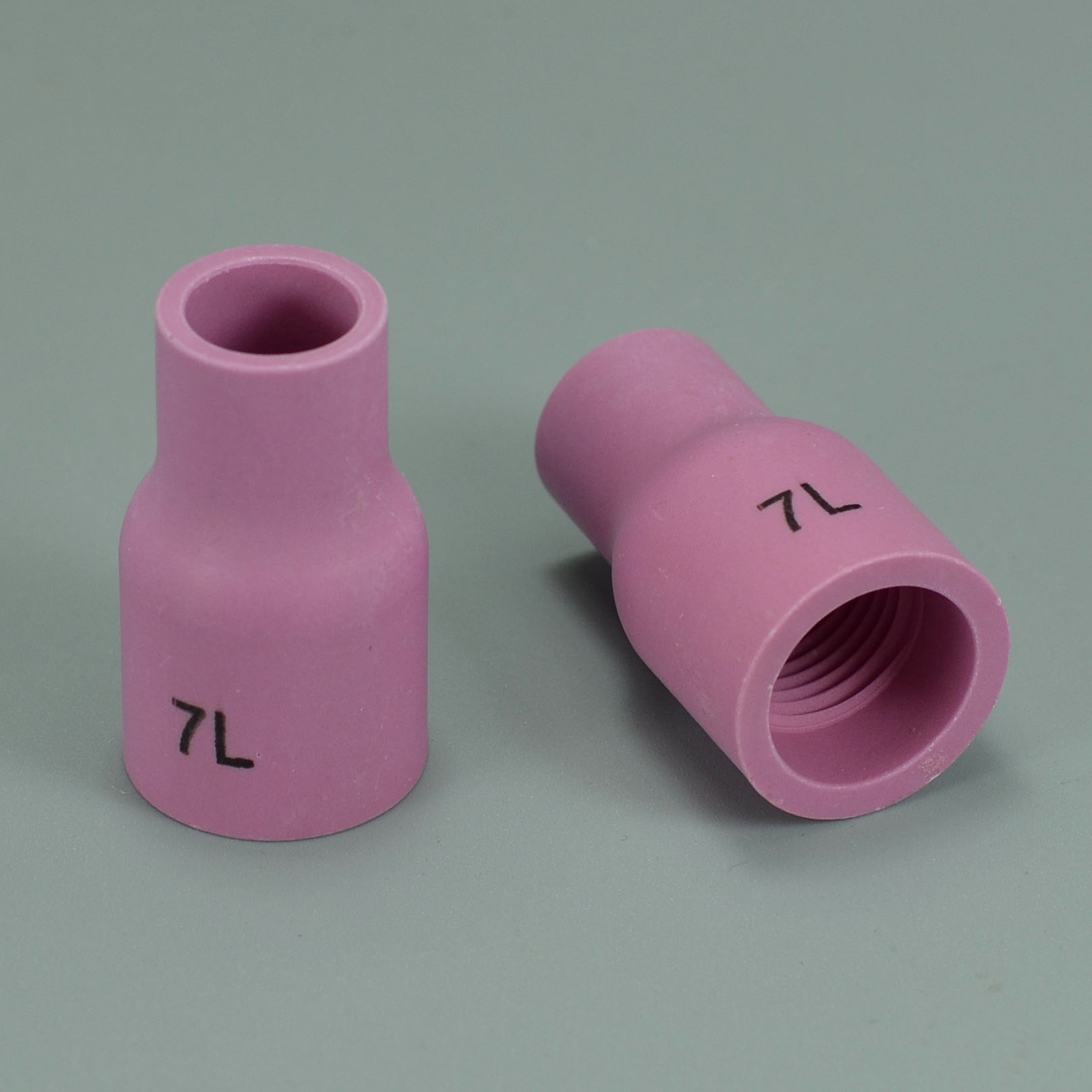 TIG Gas Lens Alumina Nozzle Ceramic Cup 53N61L (#7L 7/16") Fit PTA DB SR WP 9 17 18 20 25 26 TIG Welding Torch 10pk