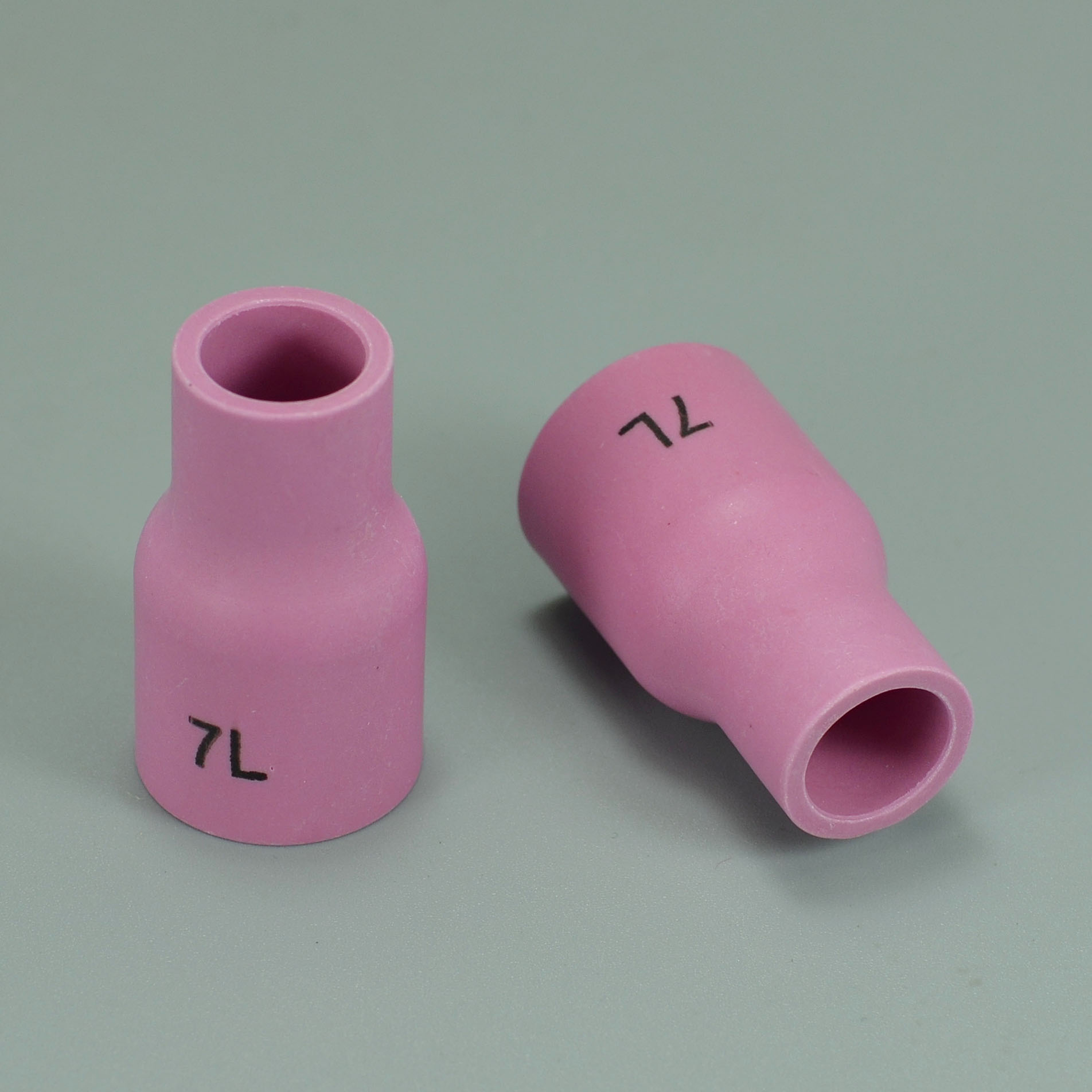 TIG Gas Lens Alumina Nozzle Ceramic Cup 53N61L (#7L 7/16") Fit PTA DB SR WP 9 17 18 20 25 26 TIG Welding Torch 10pk