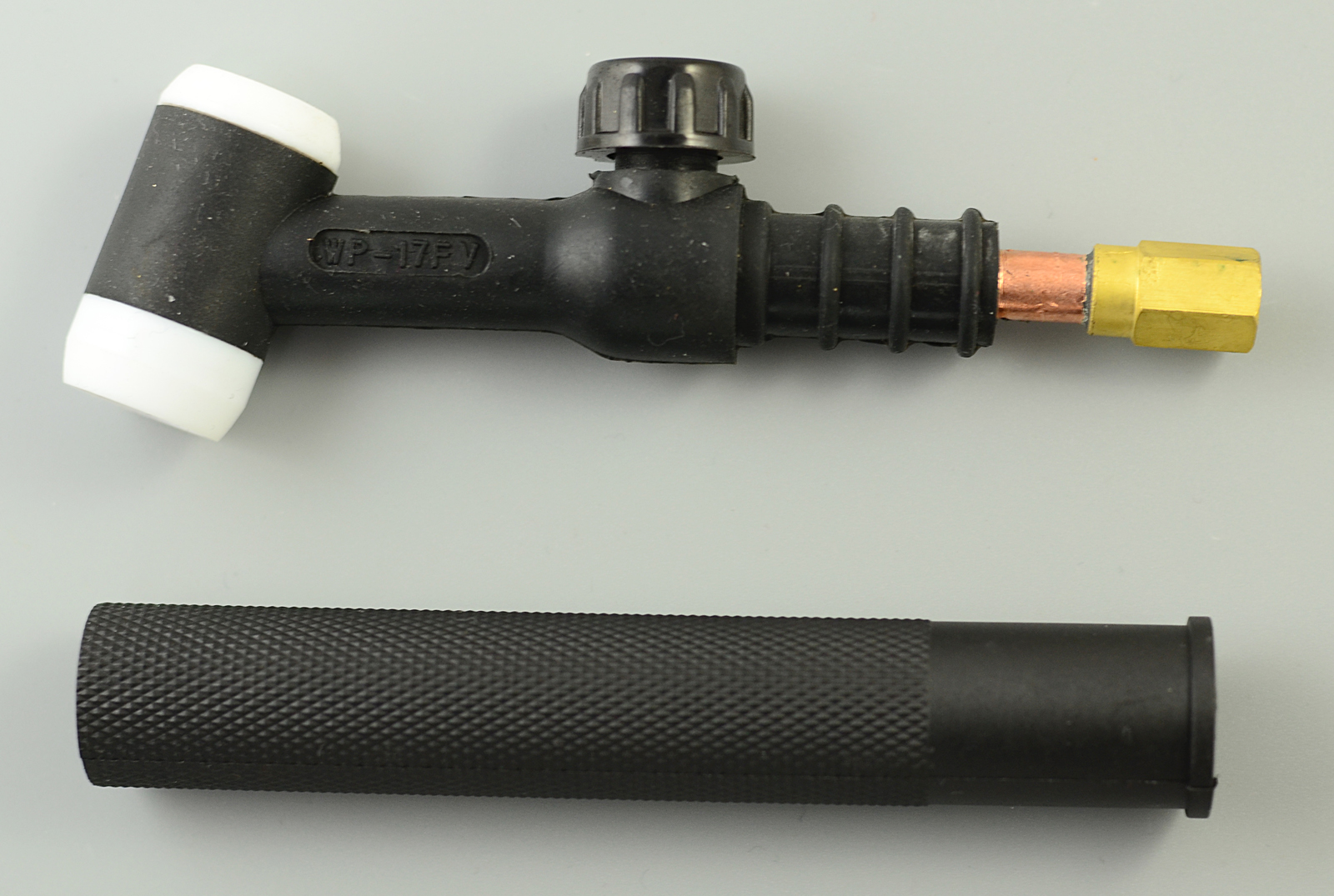 HK-Bluesweld WP-17 SR-17 TIG Welding Torch Head Body 150Amp Air-Cooled (17FV Flexible Valve)