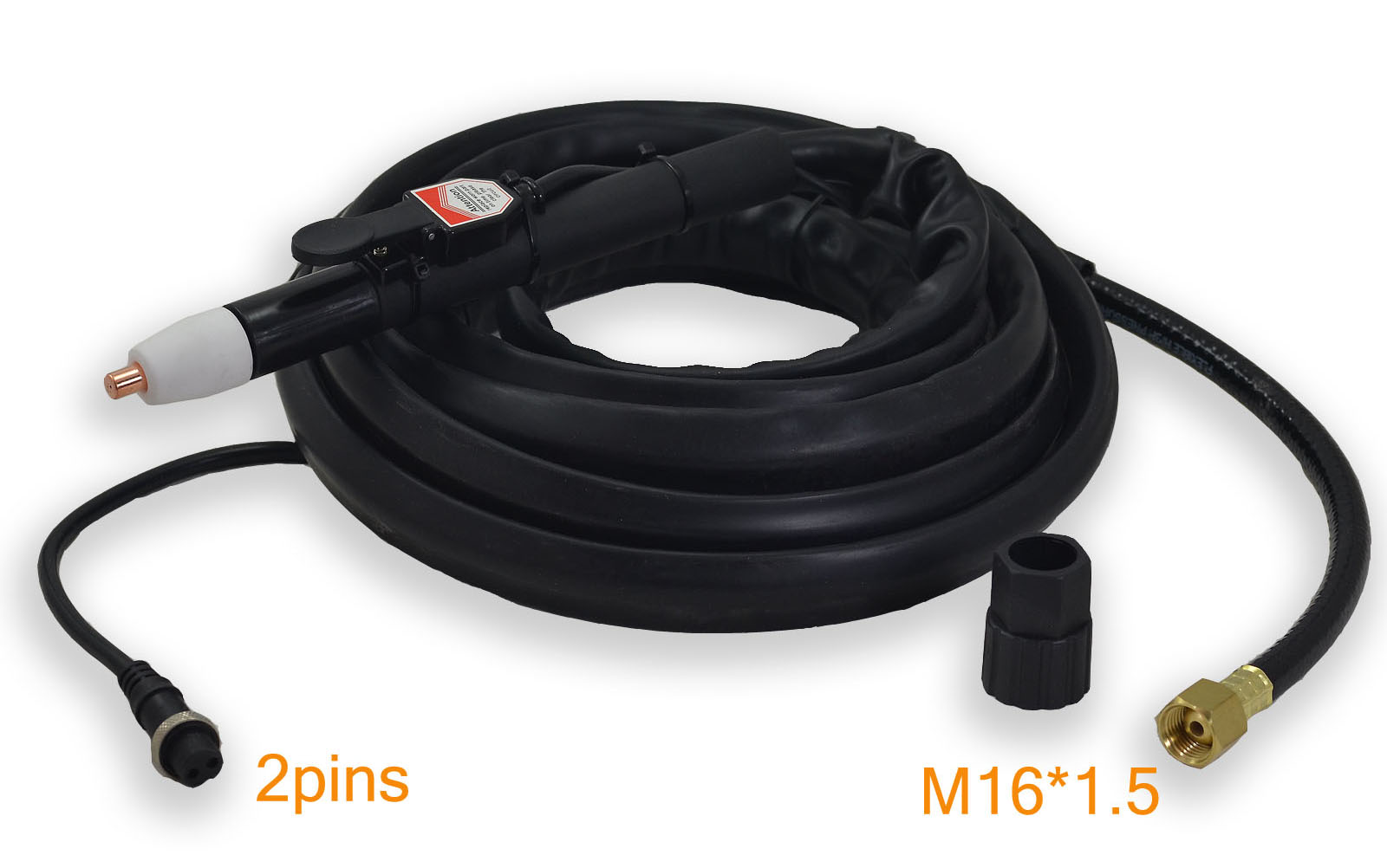 PT-31 LG-40 Air Plasma Cutter Cutting Torch Gun Completed 16 Feet 5M Straight Fit CUT50D CUT-50 CT-312 CUT40