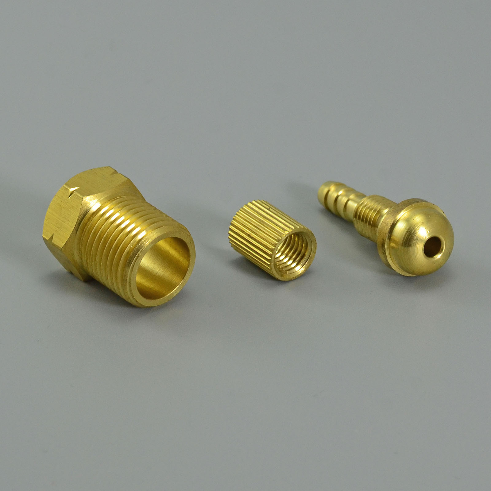 TIG Welding Torch Fitting Connector Adapter Miller Gas Quick Hose Connector 5/8-18" RH Left Hand Thread