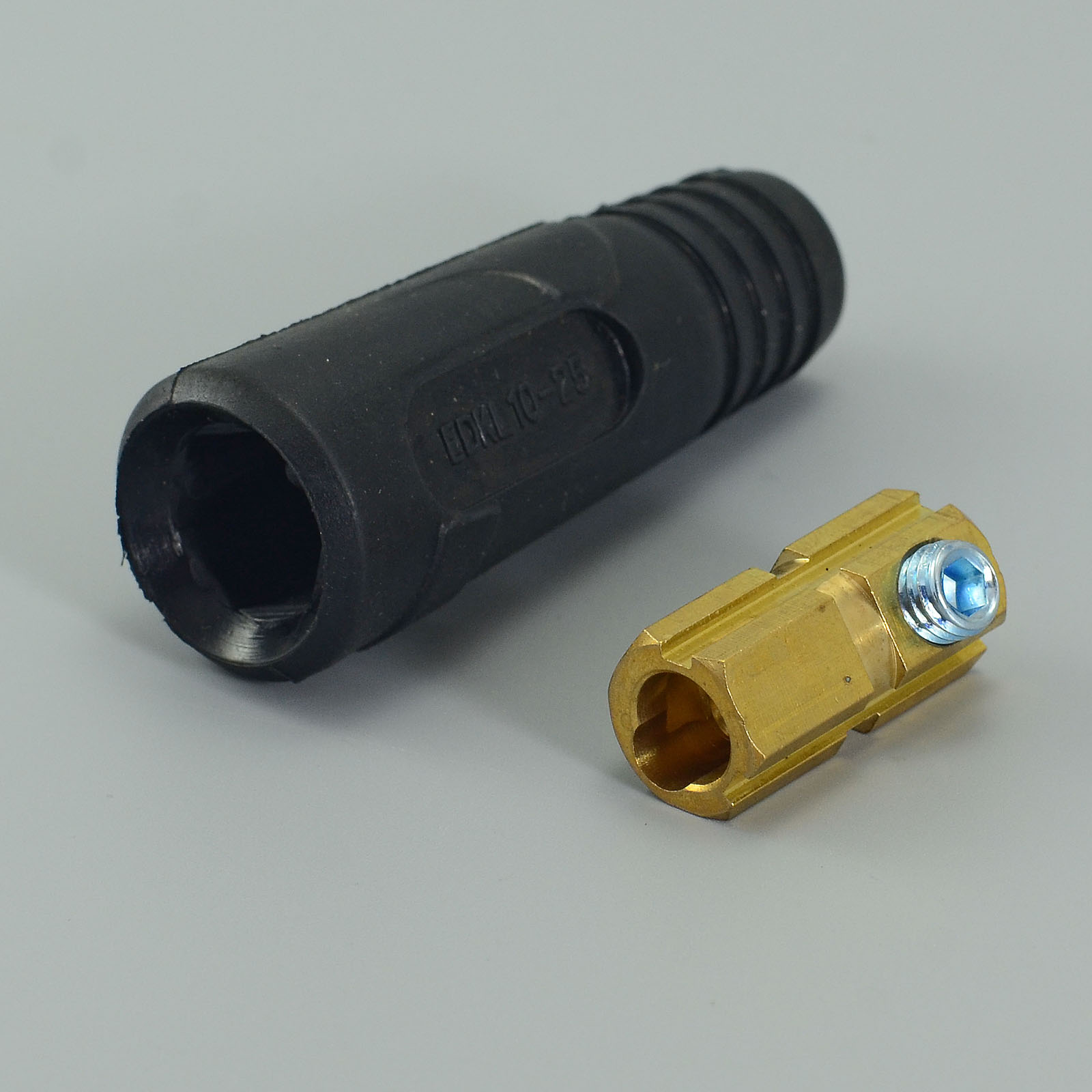 HK-Bluesweld TIG Welding Cable Panel Connector-plug DKJ10-25 & EDKL10-25 200Amp Dinse Quick Fitting 4pcs