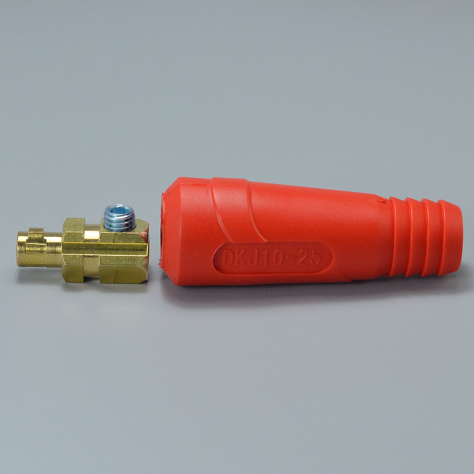 DINSE TIG Welding Cable Panel Connector-plug DKJ10-25 200Amp Dinse Quick Fitting Red 2pk