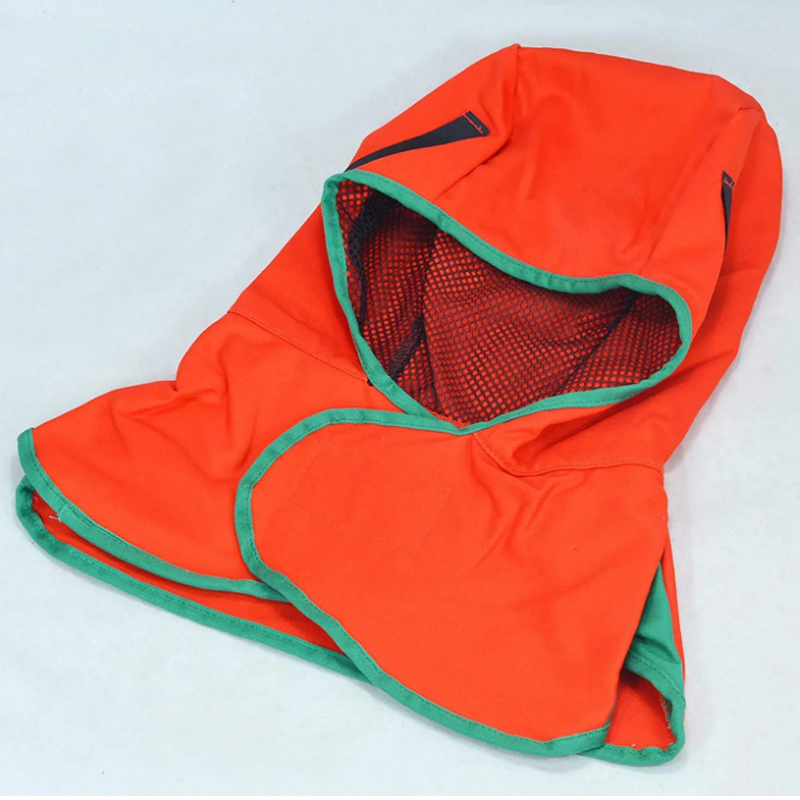 Full Protective Welding Hood Match All Kinds of Welding Helmet Orange