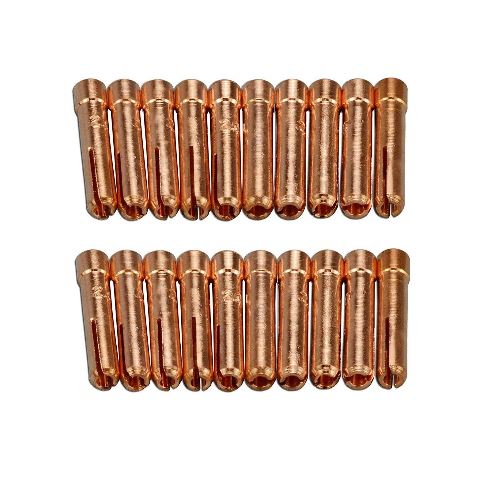 TIG Collets 13N23 (3/32" & 2.4mm Orifice) Fit DB PTA SR WP 9 20 25 TIG Welding Torch 20pk