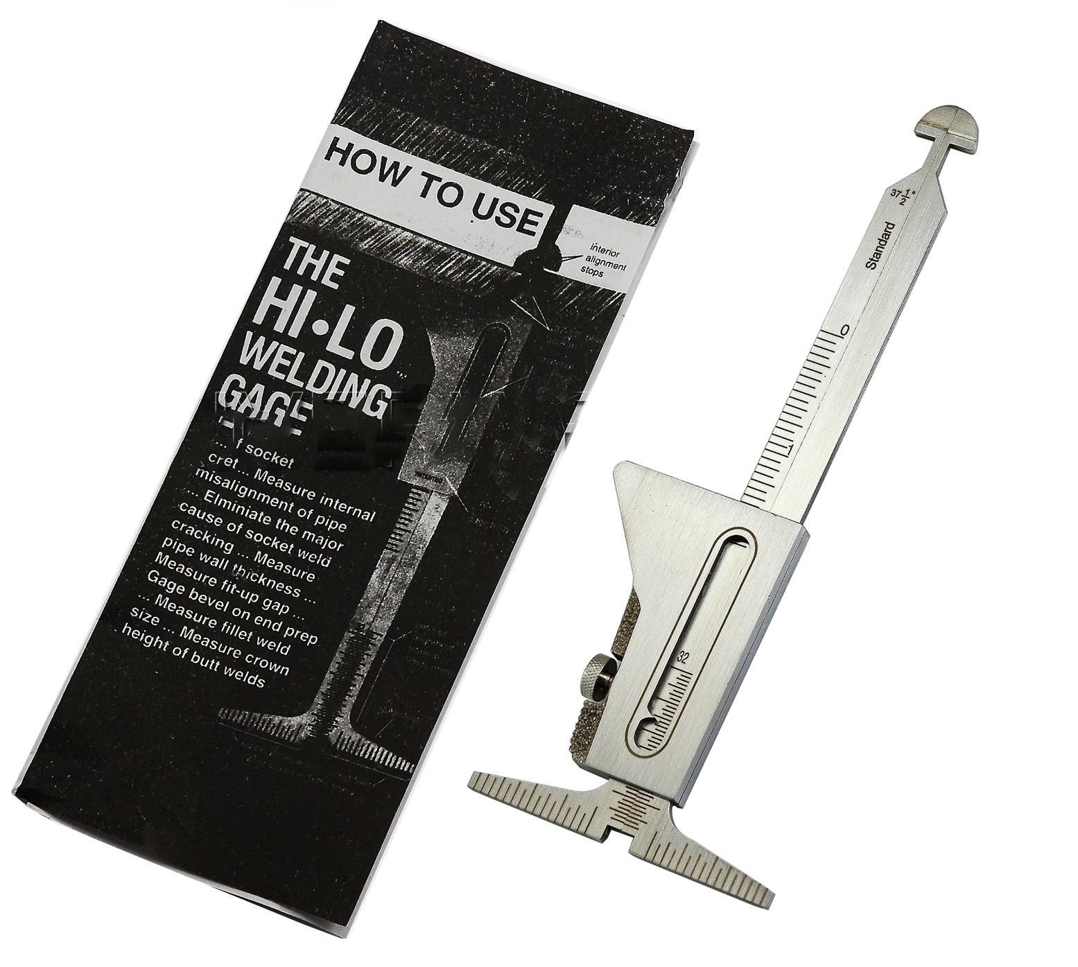 Bluesweld Hi Lo Welding Gauge Gage Test Ulnar Welder Inspection Gauge Both Inch and Metric