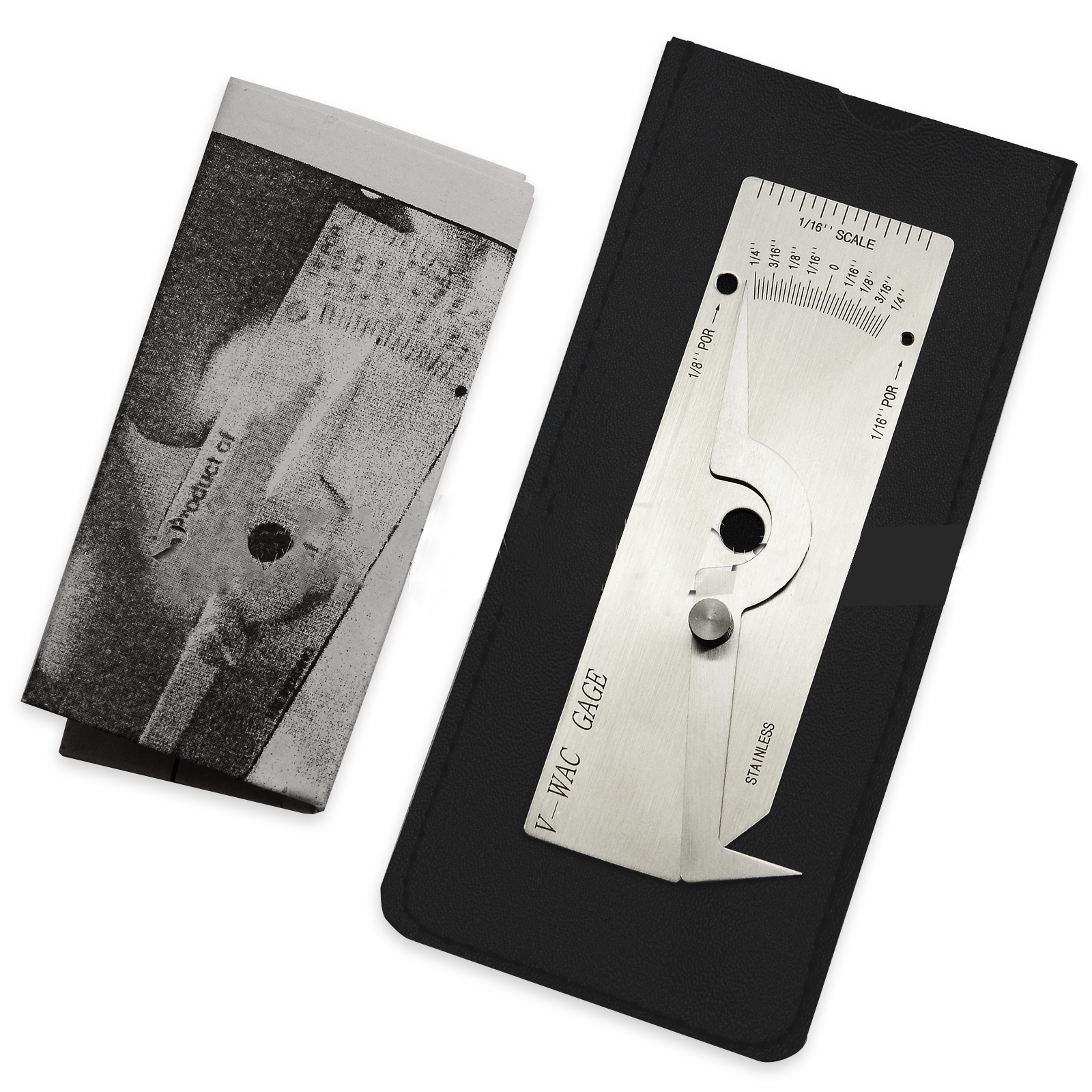 HK-Bluesweld V-WAC Single Weld Gage Inch Inspection Gauge