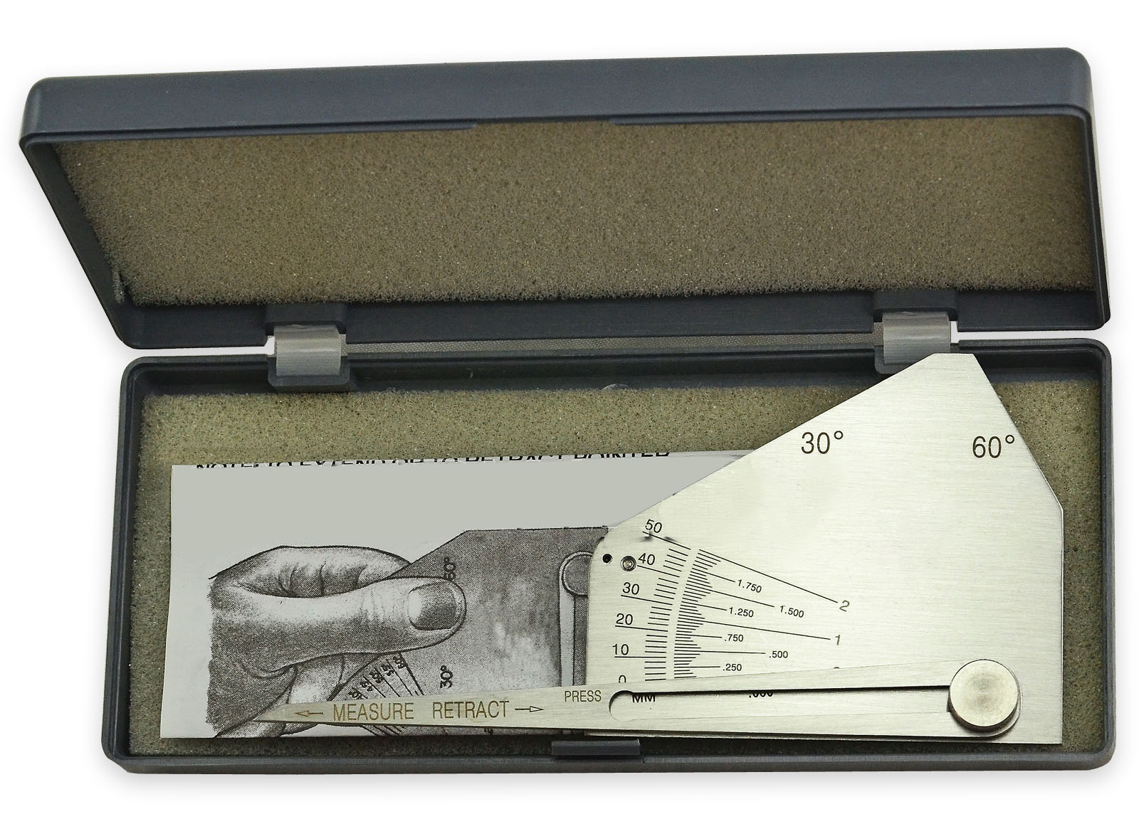 HK-Bluesweld Skew-t Fillet Weld Gauge Gage Welding Inspection