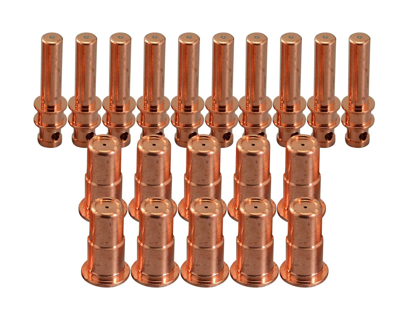 PR0115 Plasma Electrode & PD0106 Plasma Tips Fit A81 A80 P80 Plasma Cutter Torch 20pcs