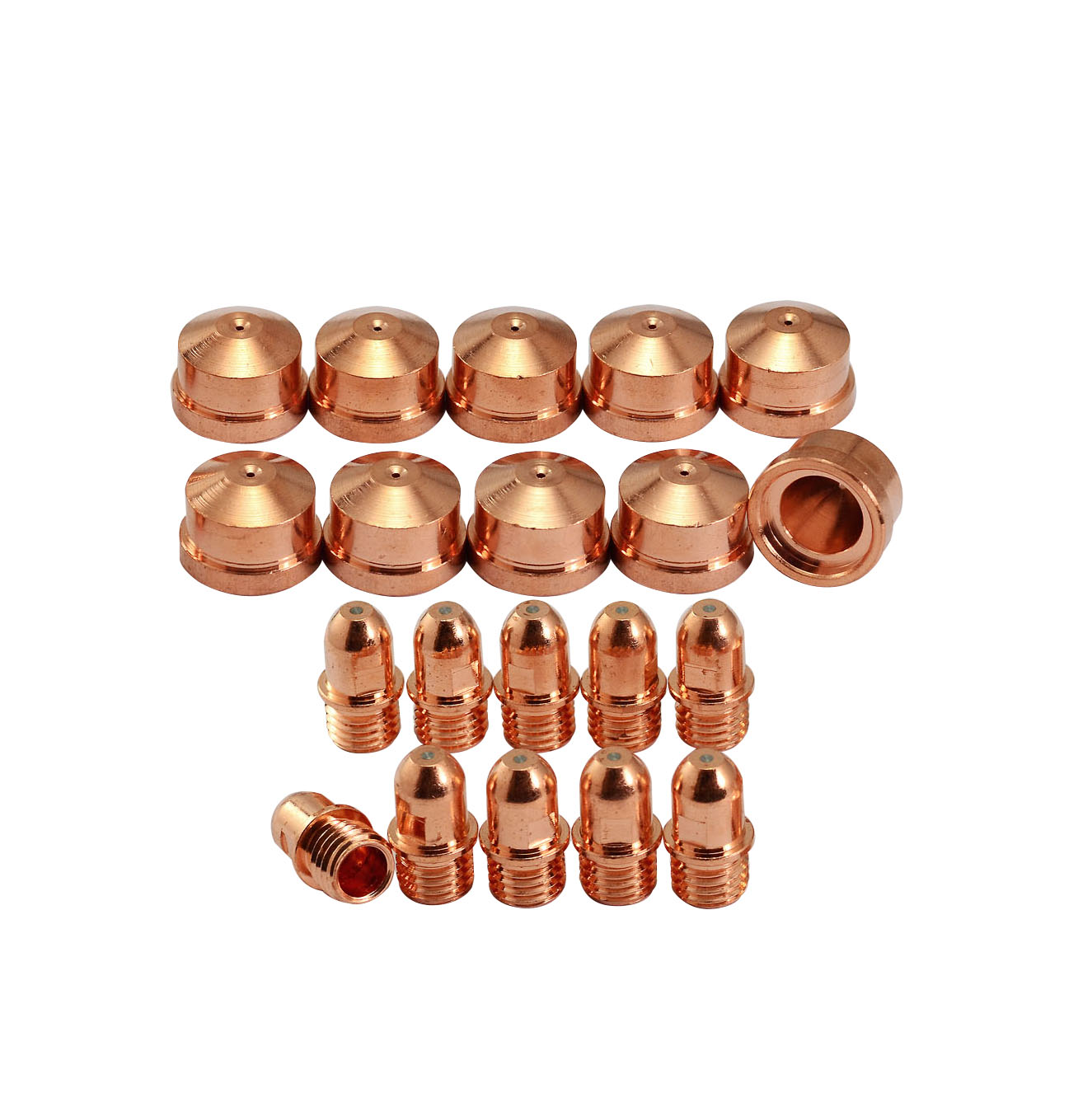 C1372 Plasma Tip 1376 Electrode Cebora CP160 HP100 MP100 CB100 CB150 PR0034 Plasma Cutter Torch 20pcs