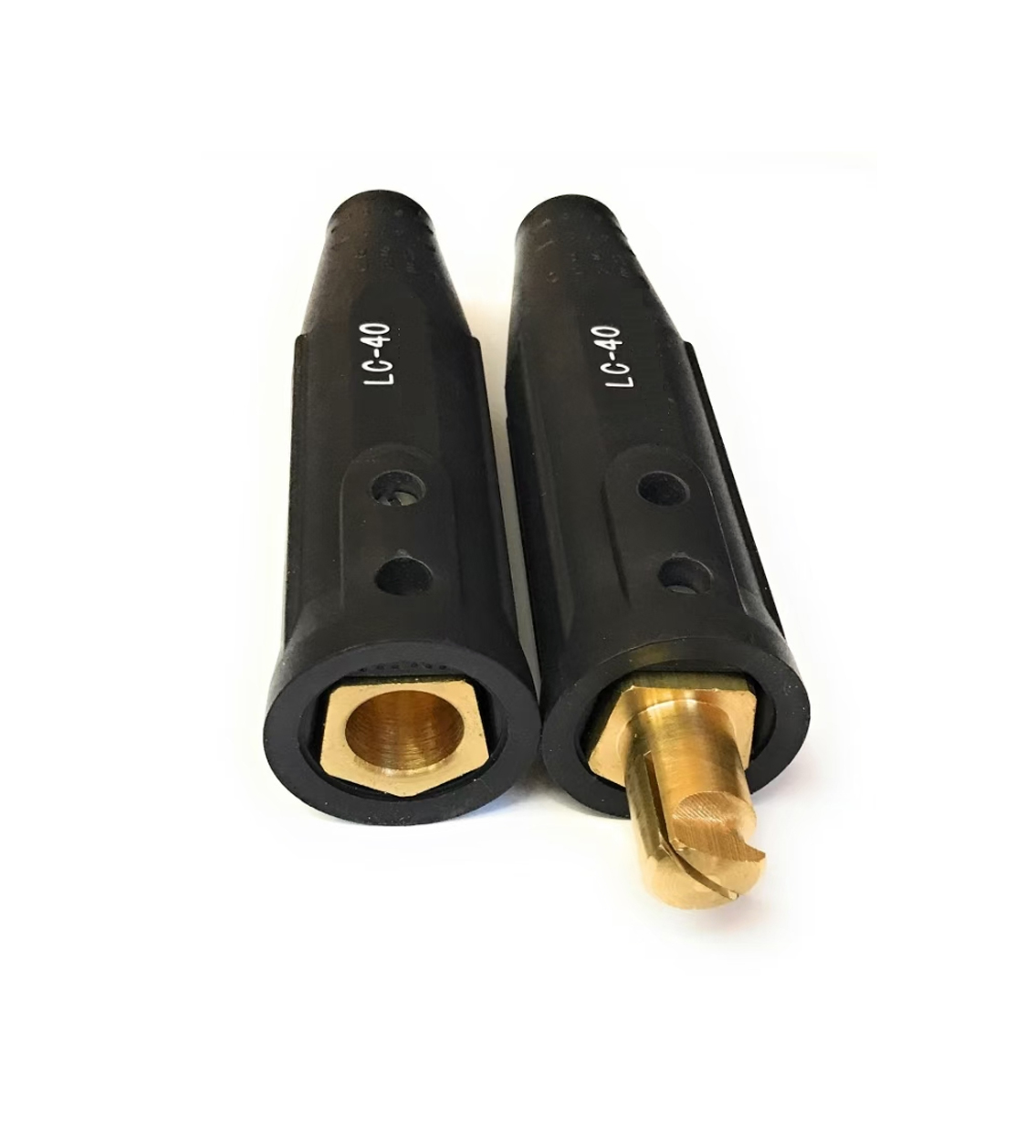 LC-40 Cable Connector Set (Male / Female) Welding Lead Connectors Welding Cable Connectors for Welding Machine Accessories 