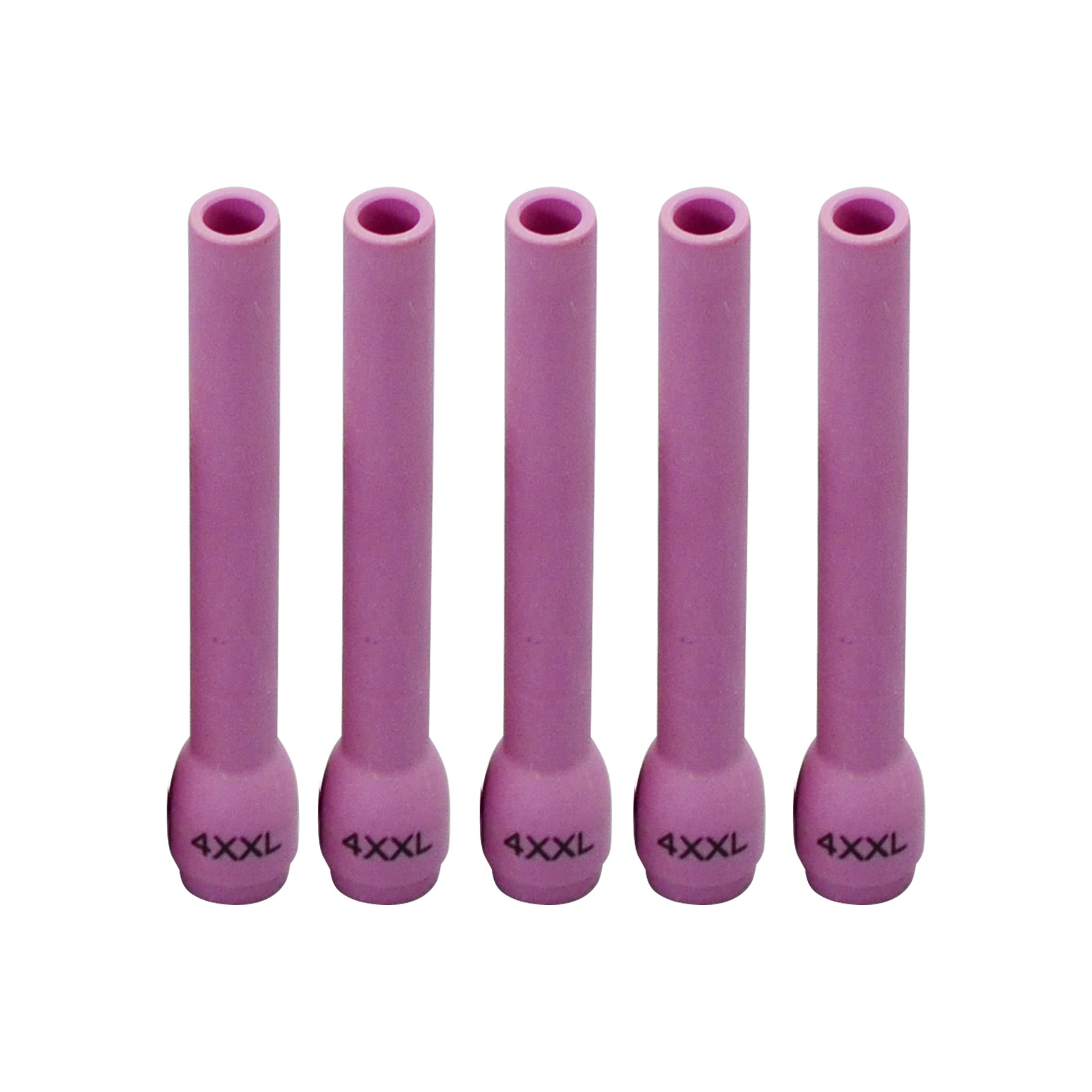 HK-Bluesweld TIG Alumina Nozzles Ceramic Cups Long 796F79XXL (#4XXL 1/4") Fit DB SR WP 9 20 25 TIG Welding Torch 5pk