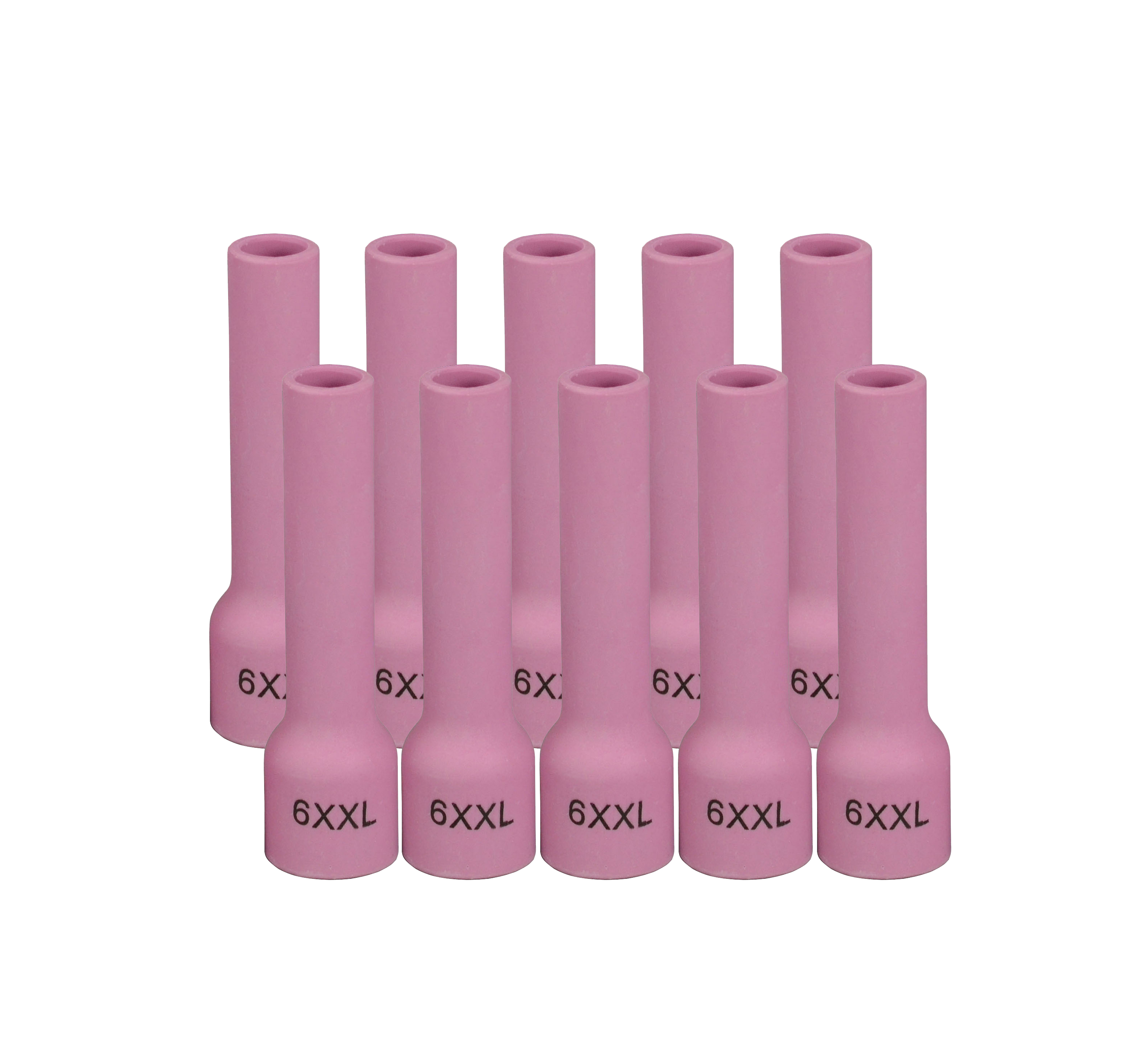 TIG Gas Lens Alumina Nozzle Ceramic Cup Fit PTA DB SR WP 9 17 18 20 25 26 TIG Welding Torch (53N60XXL (#6XXL 3/8") 5pk)