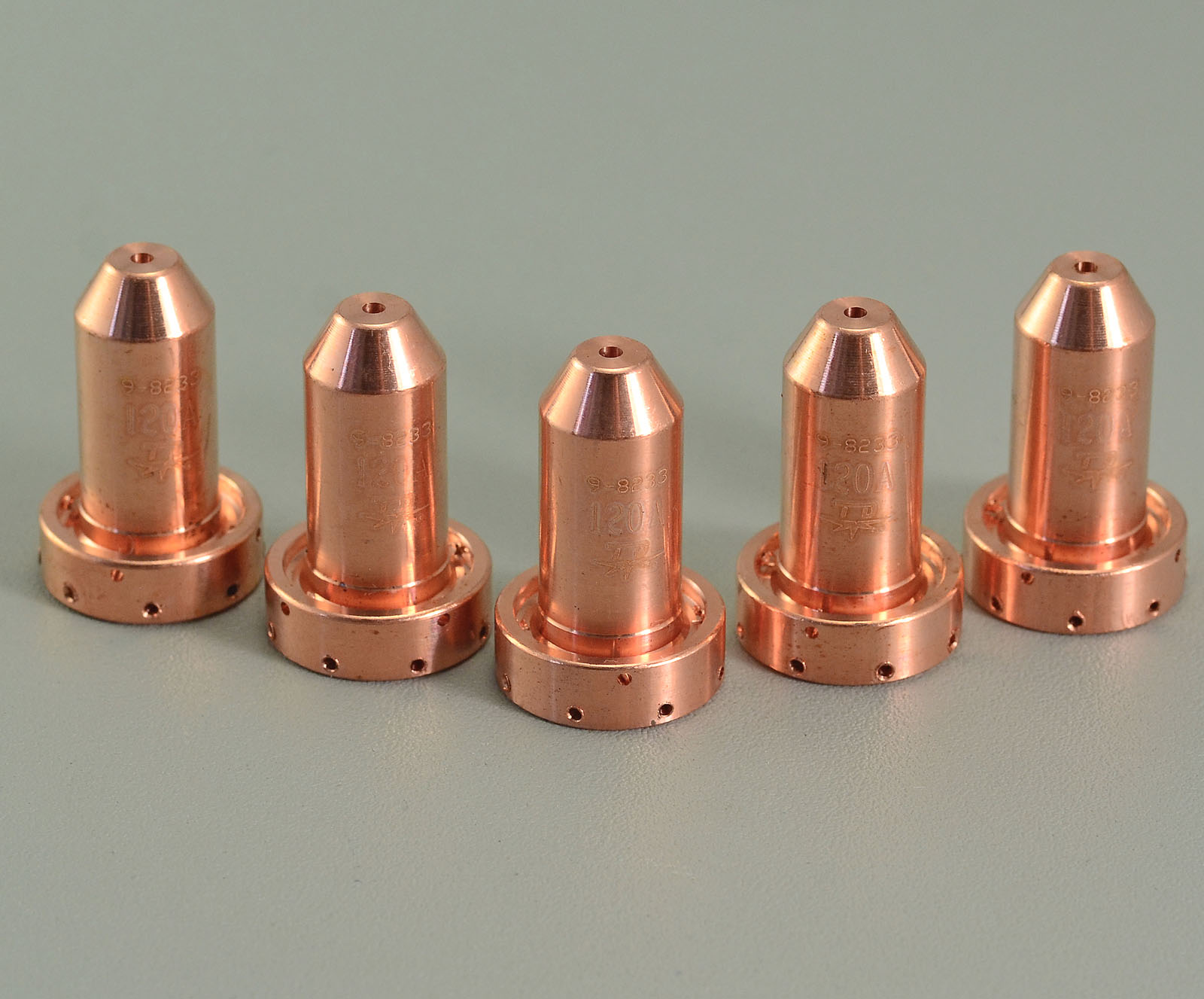 9-8233 Plasma Tips 120A Fit Thermal Dynamics SL60 SL100 Plasma Cutter Torch 5pk