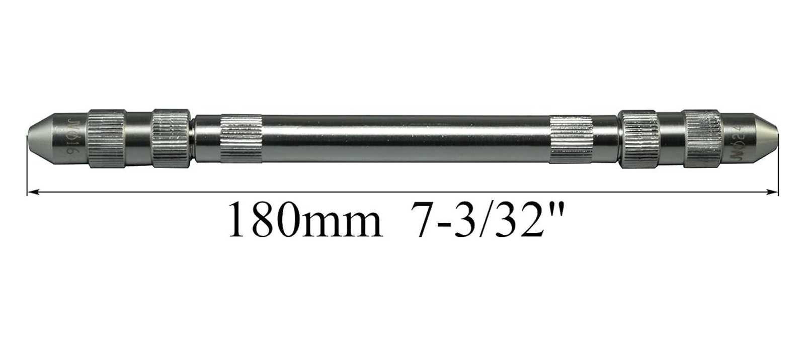 Manual Gripper of Tungsten Grinder Collet Body 3/32" & 2.4mm and 1/8" & 3.2mm Sharpener for TIG Welding