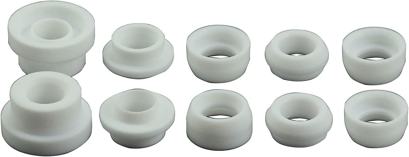 TIG Welding Torch Insulator Cup Gasket 17GLG20 18CG-20 18CG 54N01 54N63 Fit PTA DB WP 17 18 26 TIG Welding Torch Accessories 10pcs