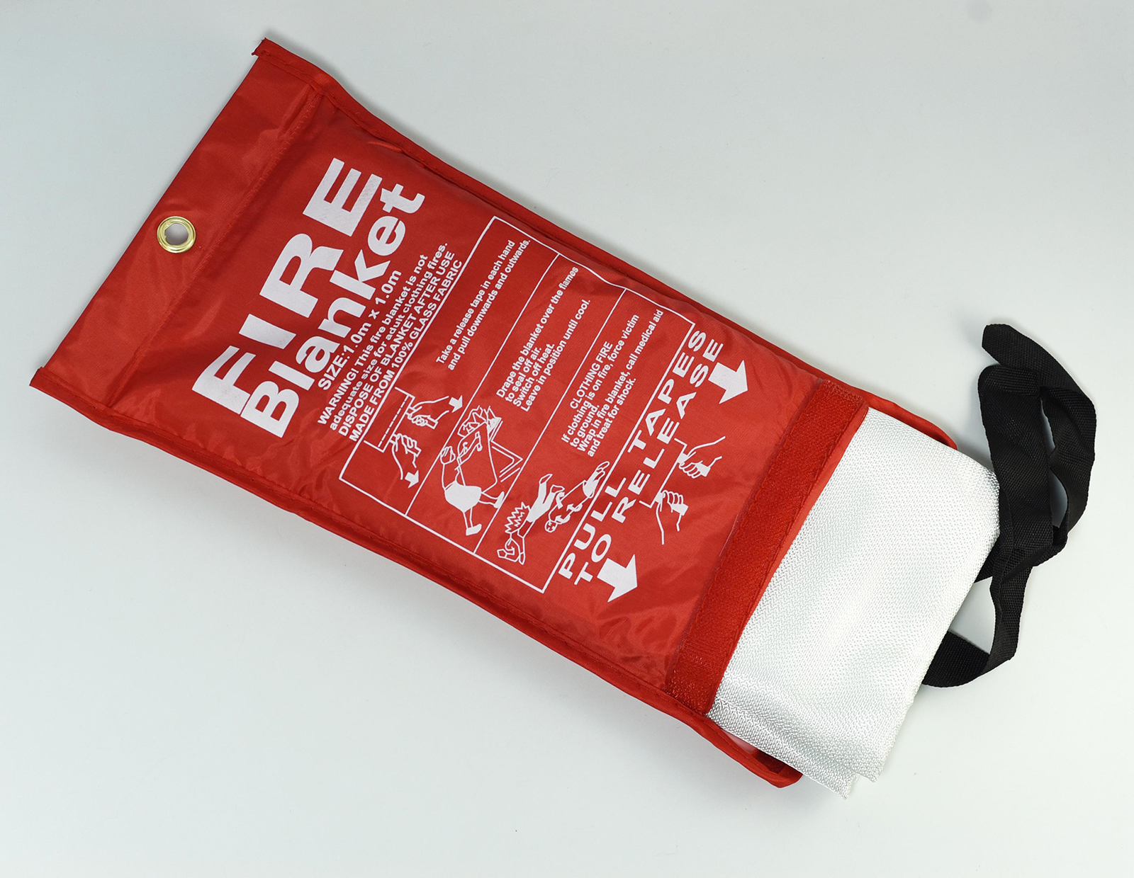 Fire Blanket for Home Kitchen Emergency Fire Suppression Fireproof Blanket Retardant Blankets Fire Safety & Emergency Supplies for House Car Fireplace Camping Picnic Grill 40"x40"