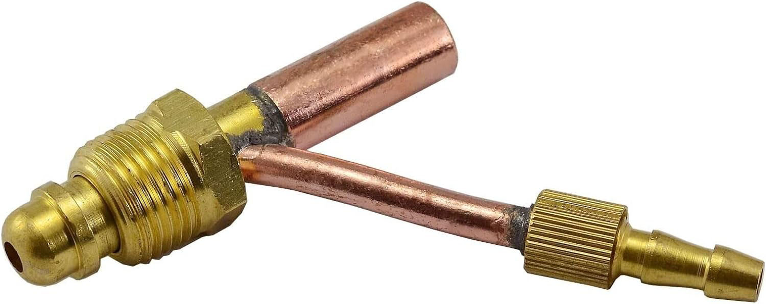 HK-Bluesweld Cables and Gas (Water) Separate Cable Connector Fitting for TIG Welding Torch (5/8"-18 Male WP26)